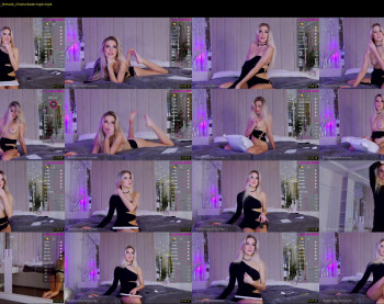 krissone — 41 minute Chaturbate female cam show recording, 720p, Apr 18, 2022