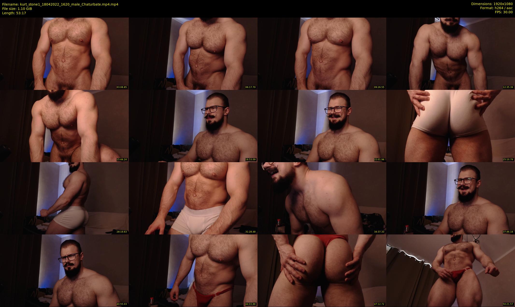 kurt_stone1 — 54 minute Chaturbate male cam show recording, 1080p, Apr 18, 2022