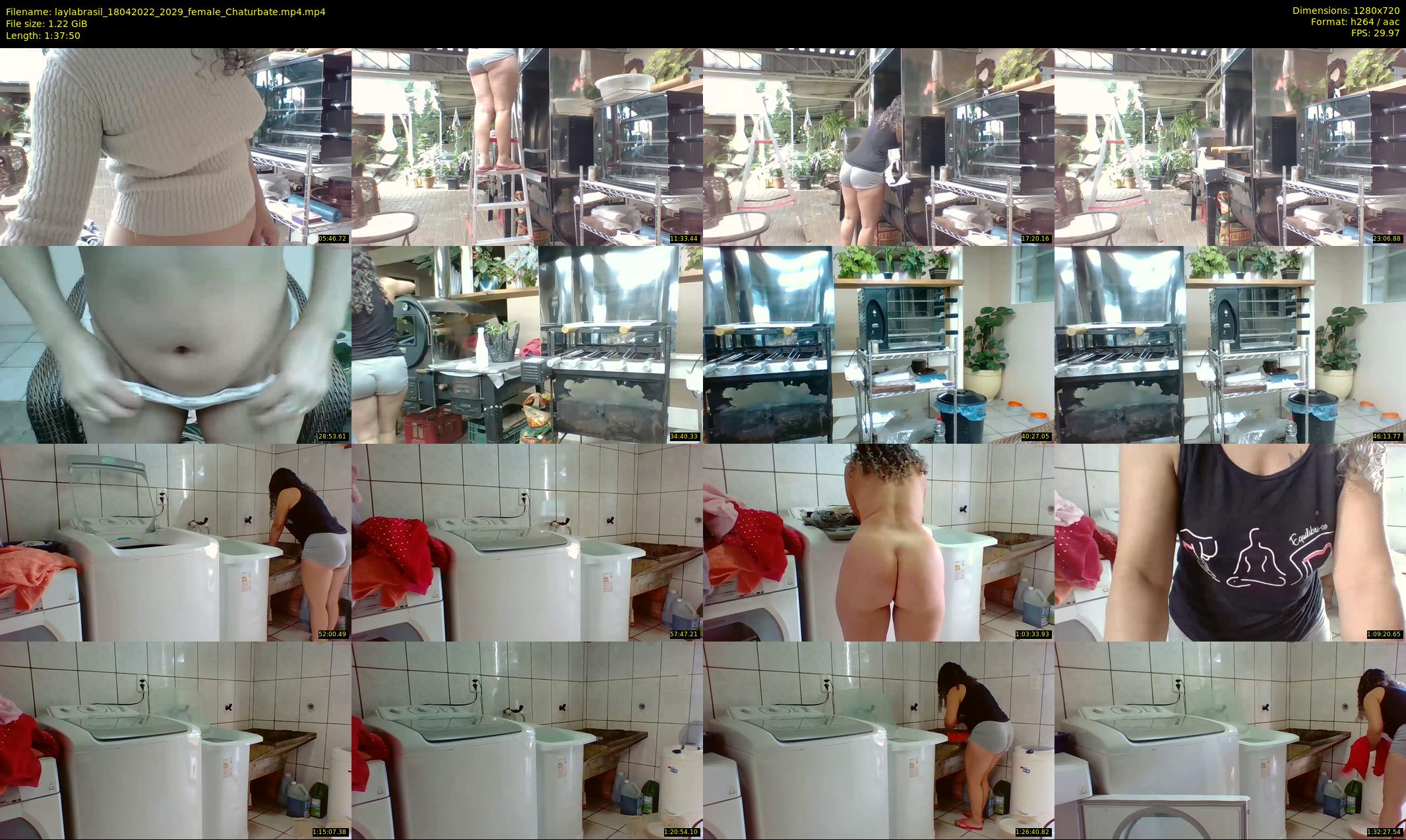 laylabrasil — 98 minute Chaturbate female cam show recording, 720p, Apr 18, 2022