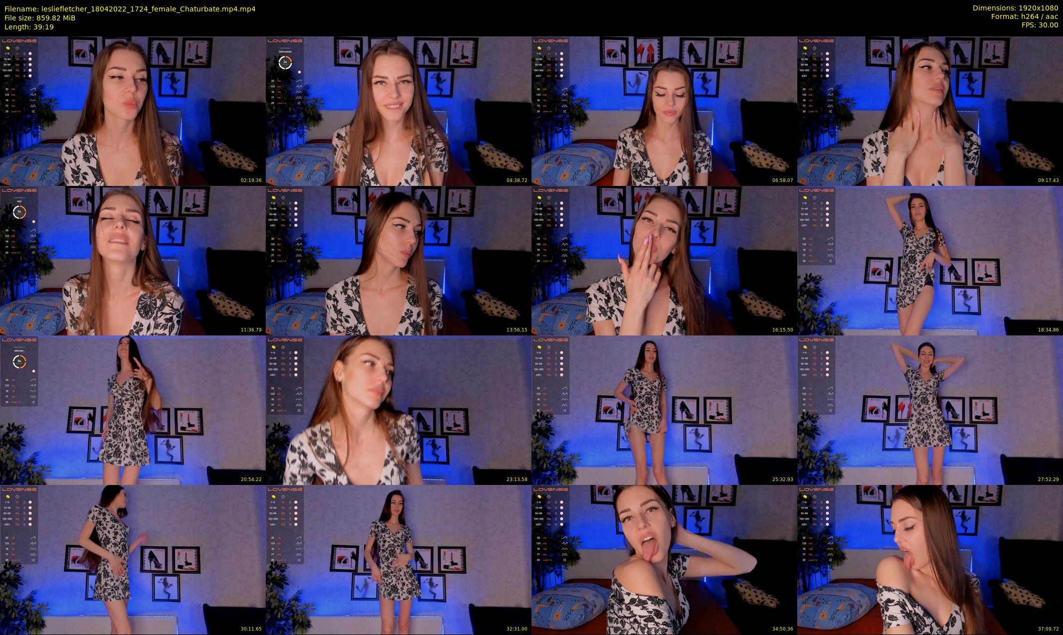 lesliefletcher — 40 minute Chaturbate couple cam show recording, 1080p, Apr 18, 2022