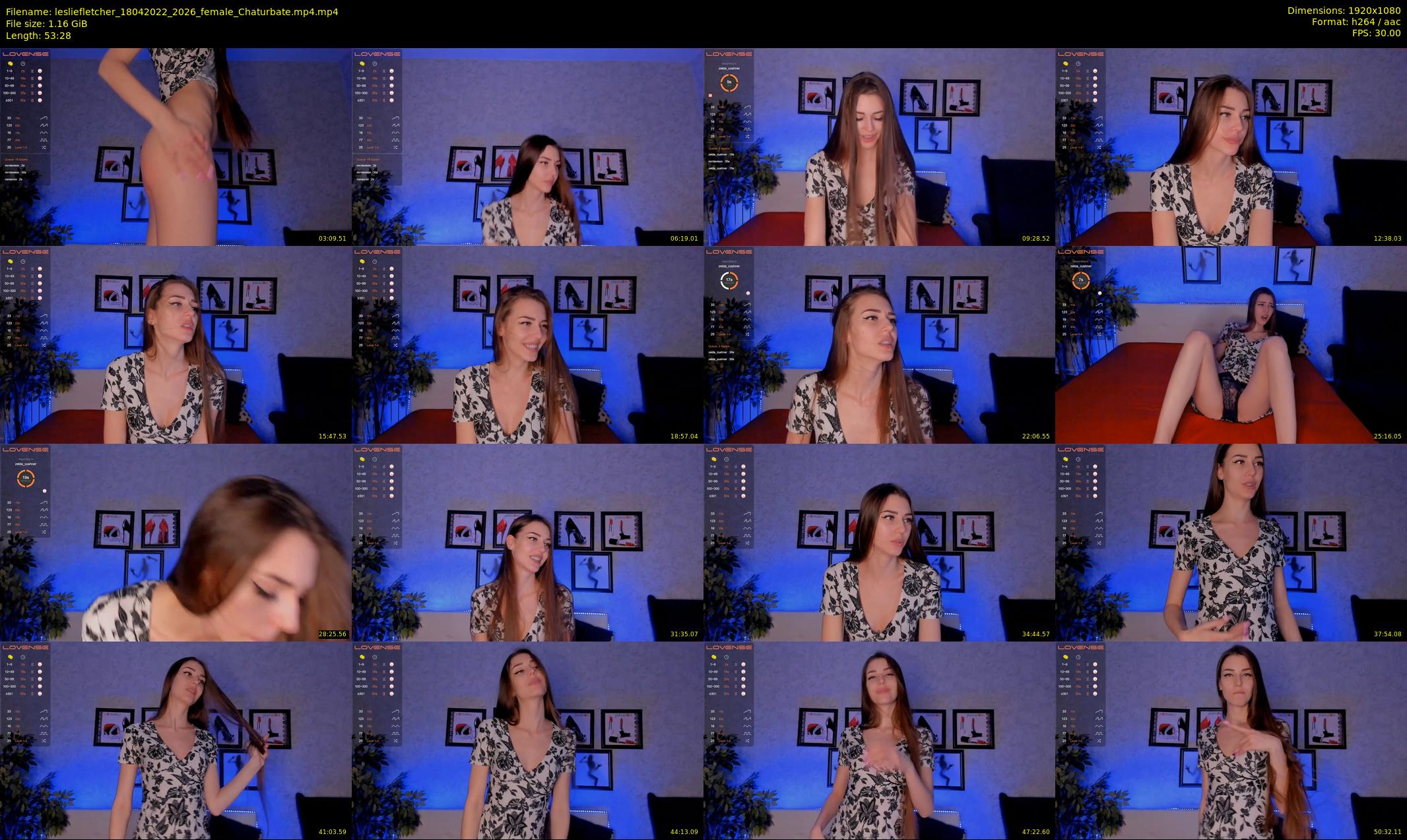 lesliefletcher — 54 minute Chaturbate couple cam show recording, 1080p, Apr 18, 2022