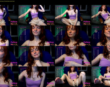 lubafox — 55 minute Chaturbate female cam show recording, 1080p, Apr 18, 2022