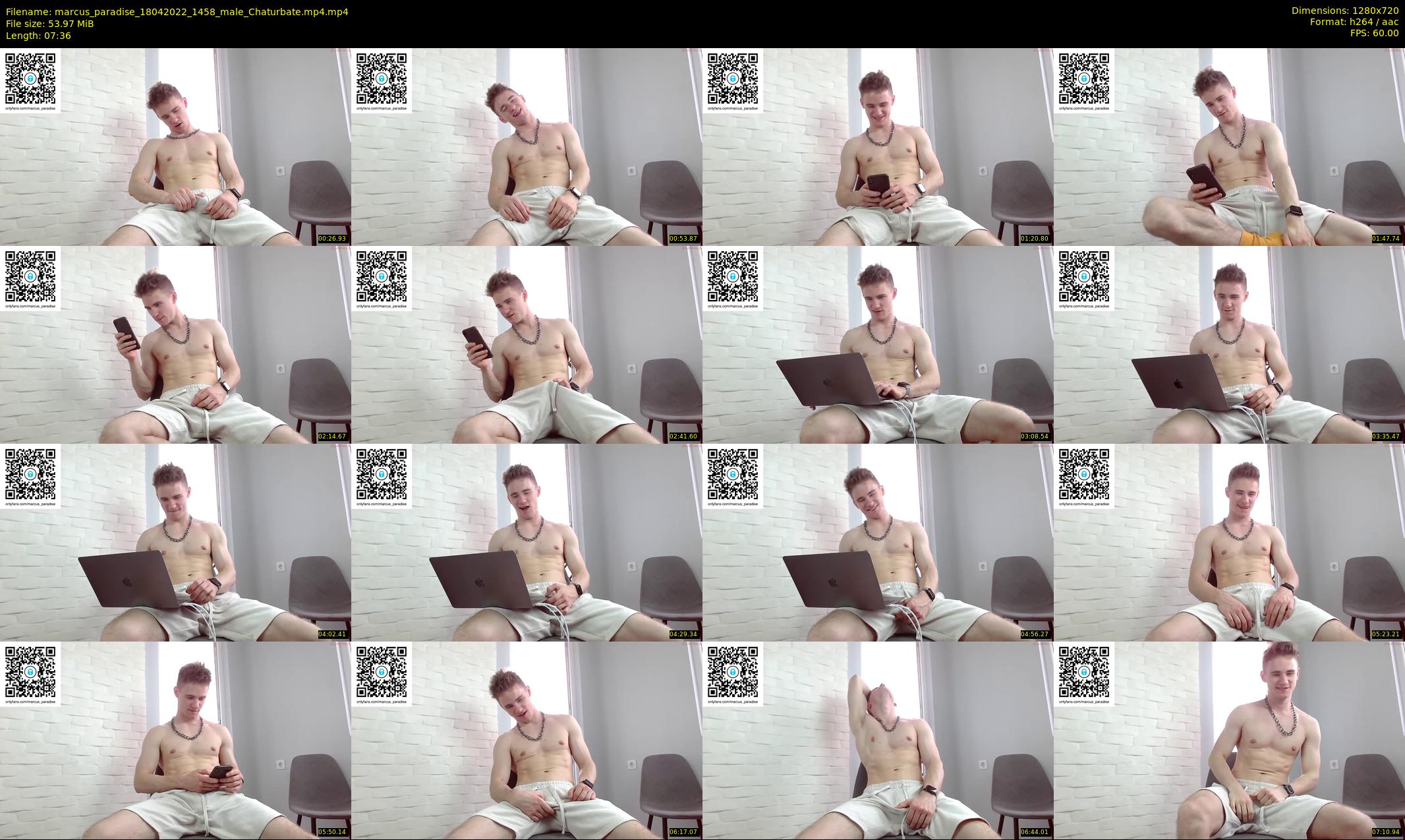 marcus_paradise — 8 minute Chaturbate male cam show recording, 720p, Apr 18, 2022