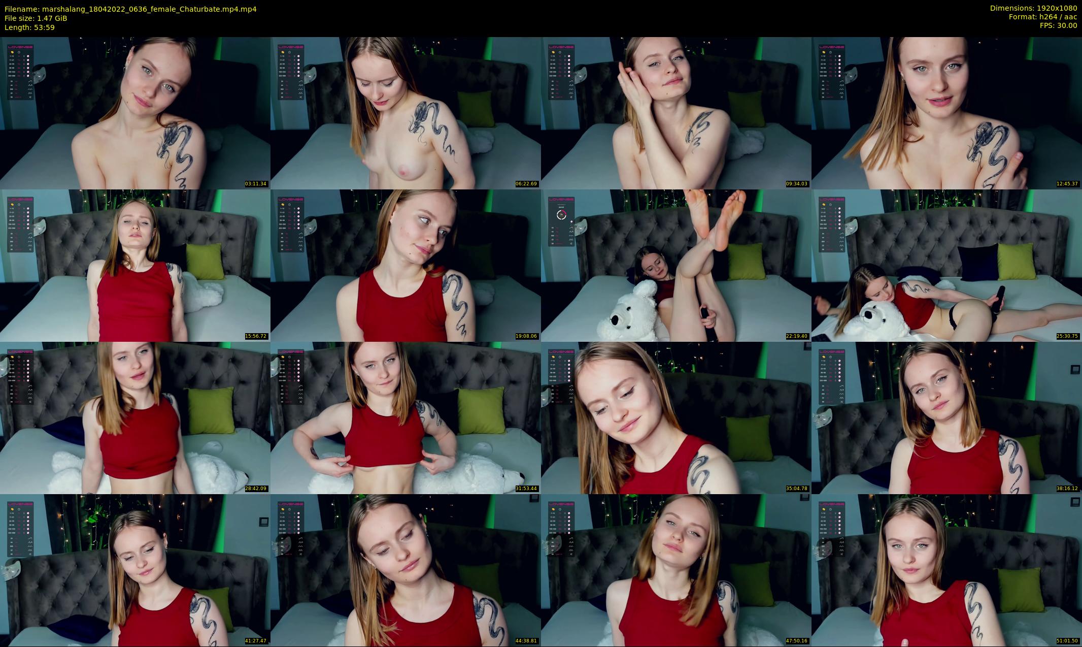 marshalang — 54 minute Chaturbate couple cam show recording, 1080p, Apr 18, 2022
