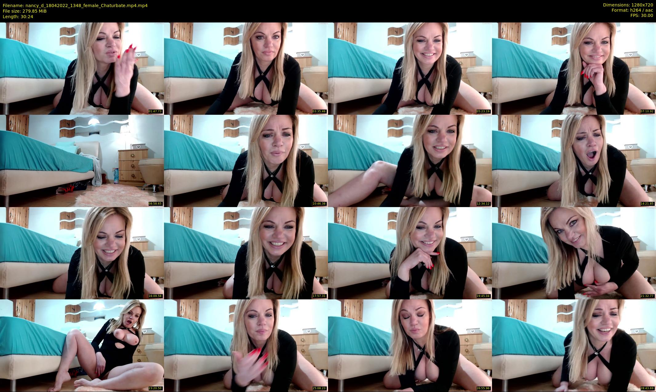 nancy_d — 31 minute Chaturbate female cam show recording, 720p, Apr 18, 2022