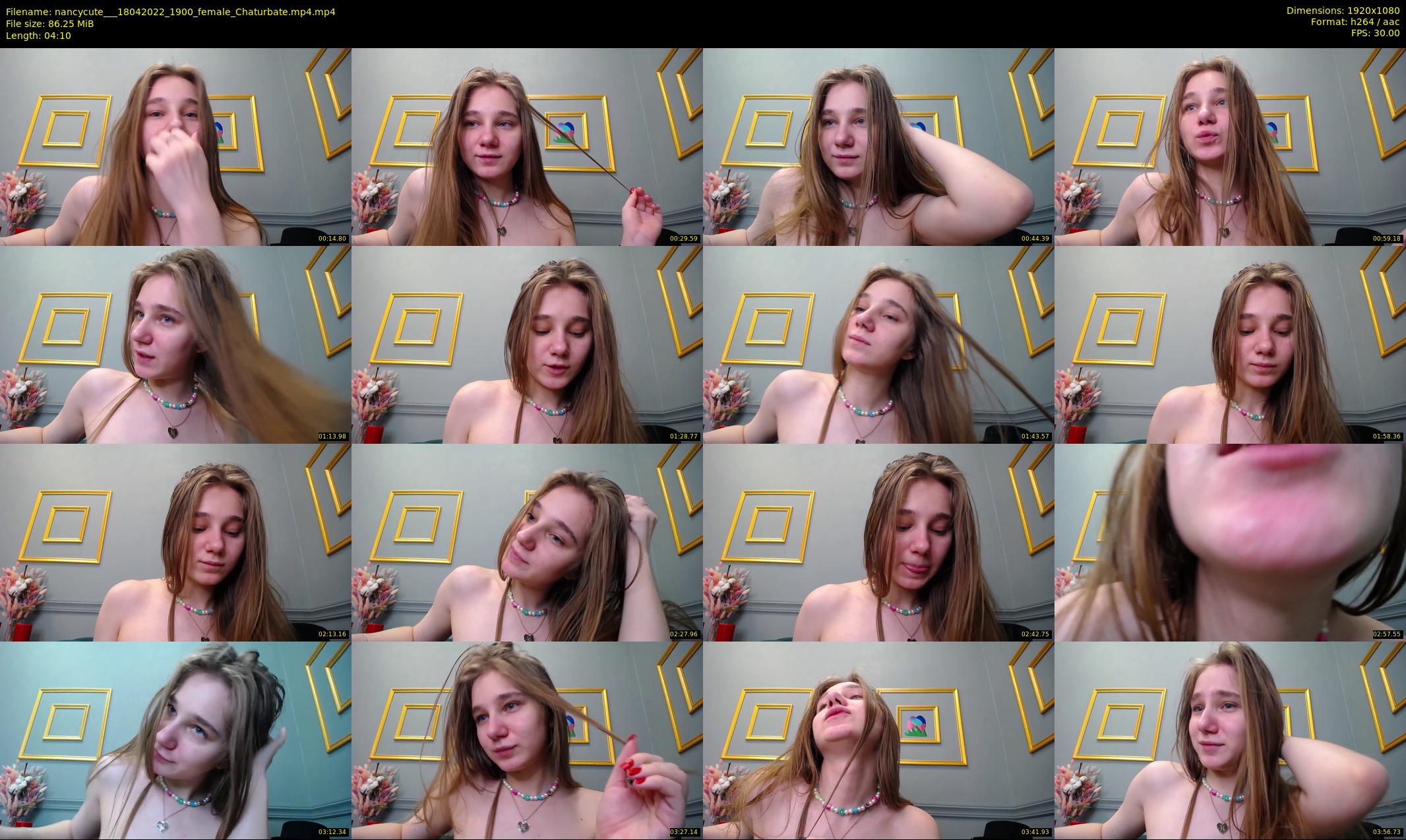 nancycute__ — 5 minute Chaturbate female cam show recording, 1080p, Apr 18, 2022