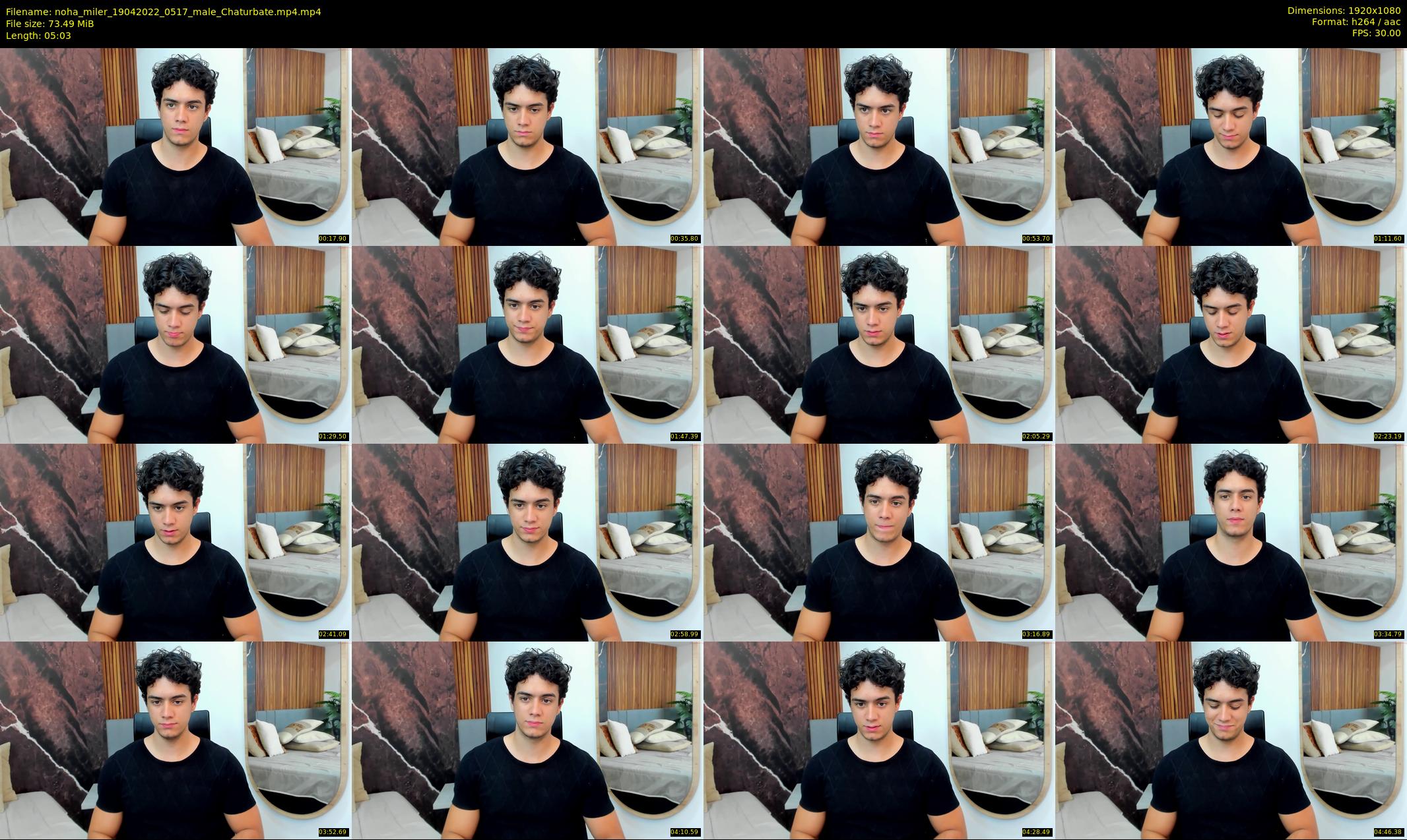noha_miler — 6 minute Chaturbate male cam show recording, 1080p, Apr 19, 2022