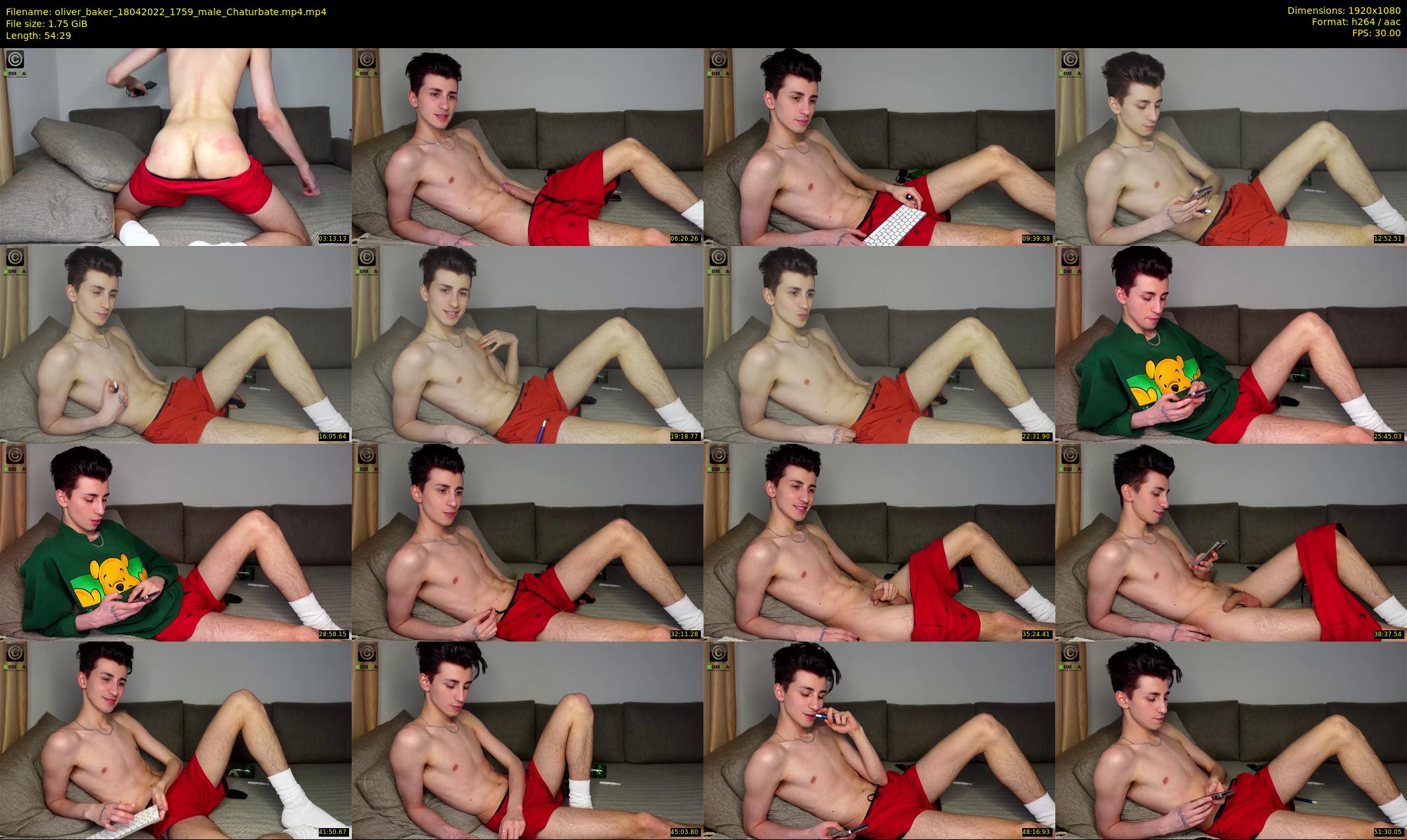 oliver_baker — 55 minute Chaturbate male cam show recording, 1080p, Apr 18, 2022