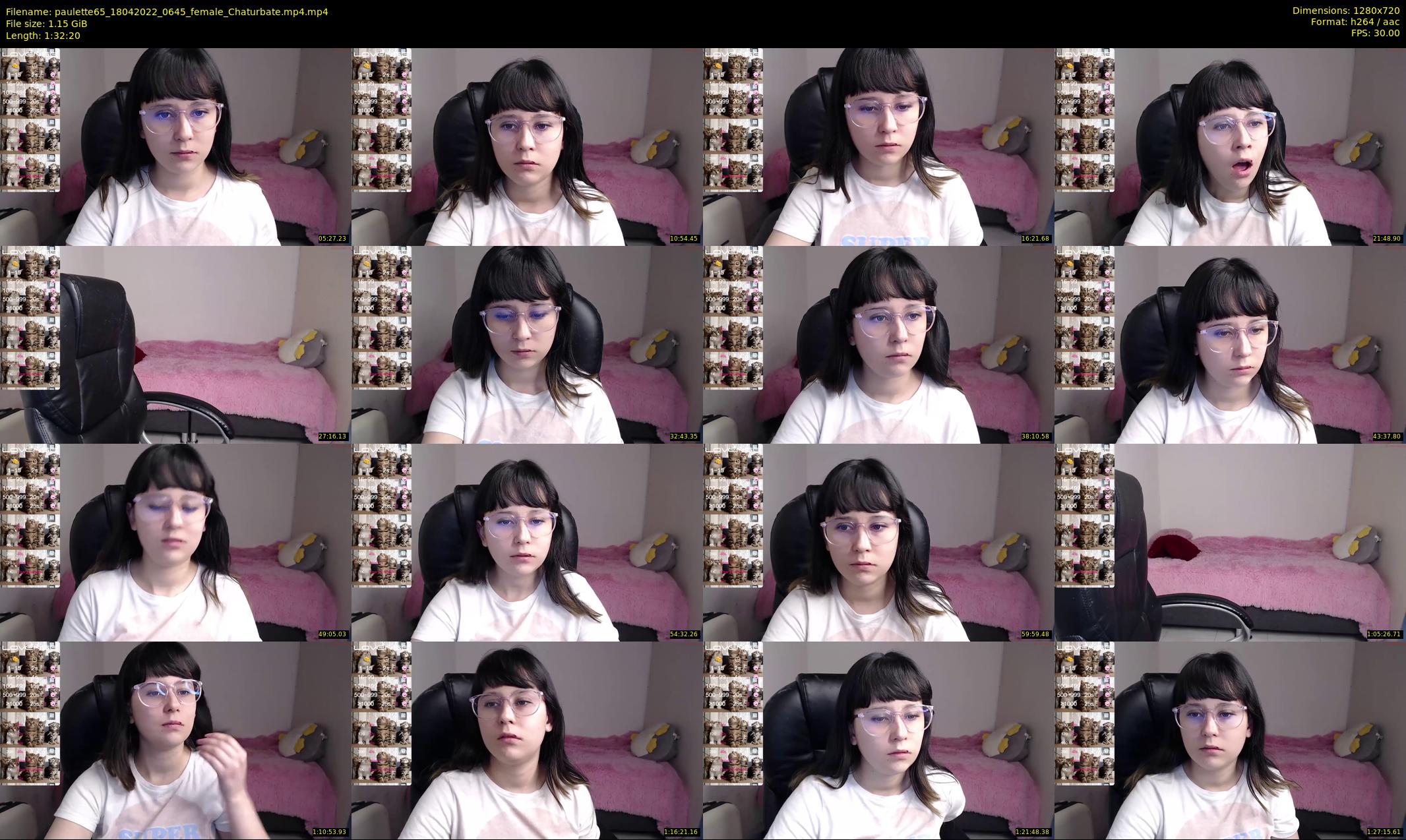 paulette65 — 93 minute Chaturbate female cam show recording, 720p, Apr 18, 2022