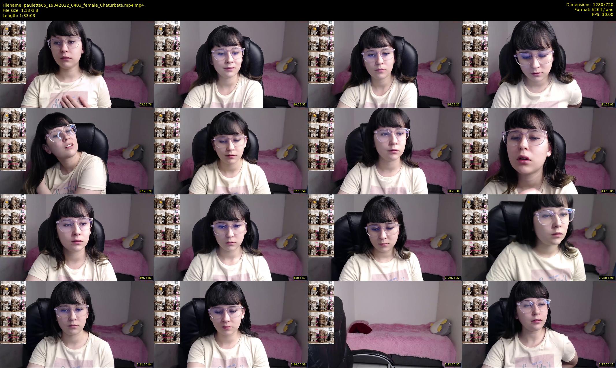 paulette65 — 94 minute Chaturbate female cam show recording, 720p, Apr 19, 2022