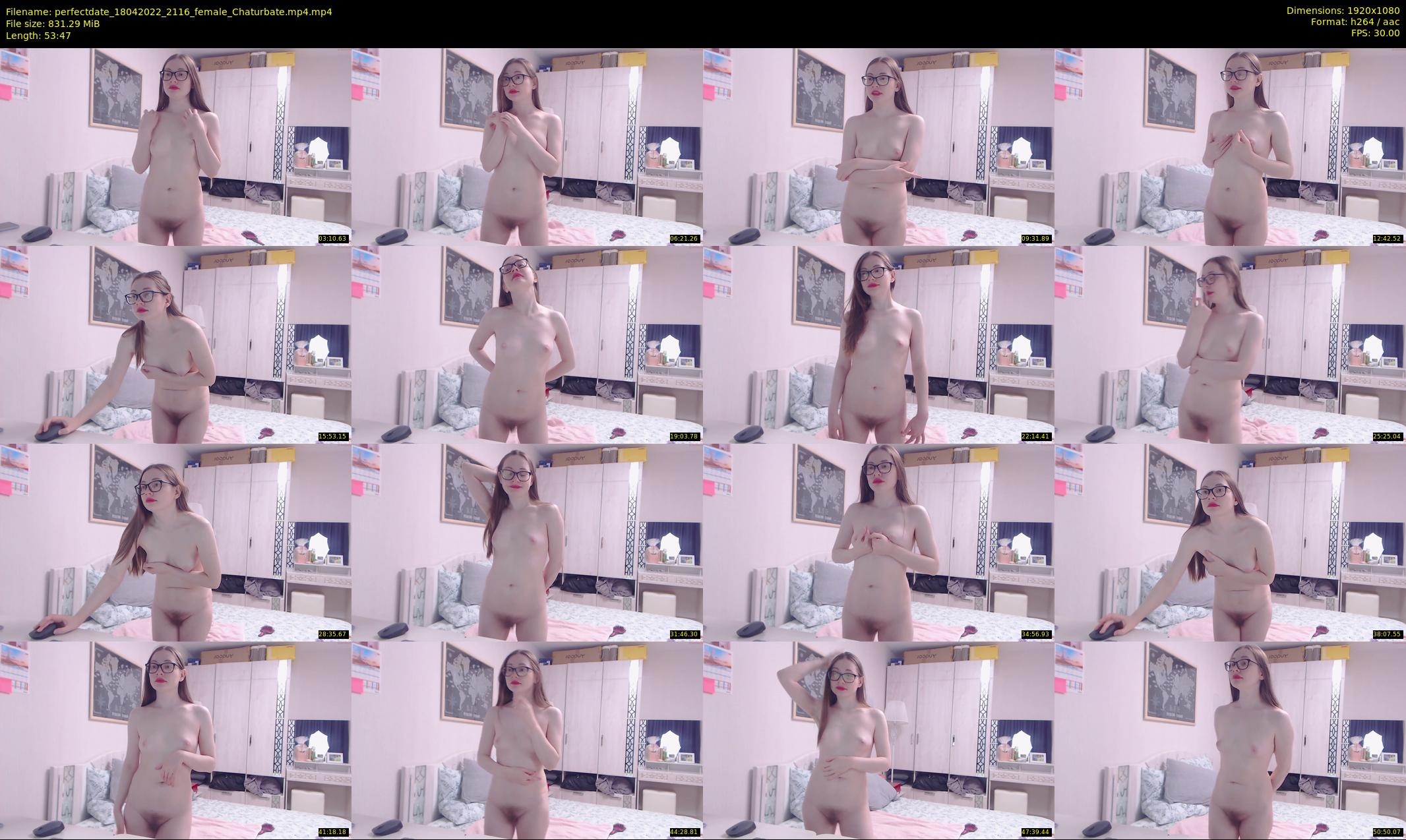 perfectdate — 54 minute Chaturbate female cam show recording, 1080p, Apr 18, 2022
