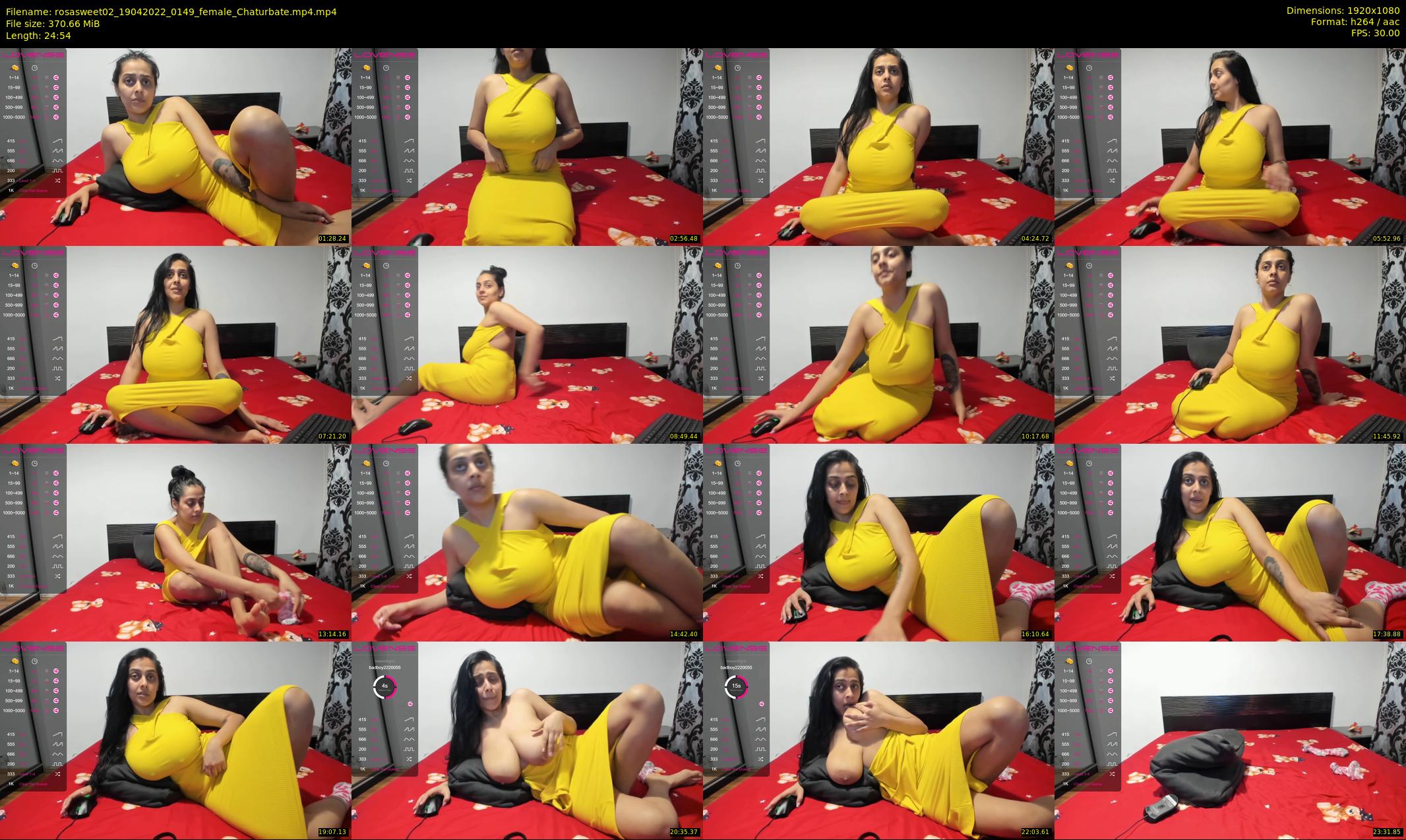 rosasweet02 — 25 minute Chaturbate female cam show recording, 1080p, Apr 19, 2022