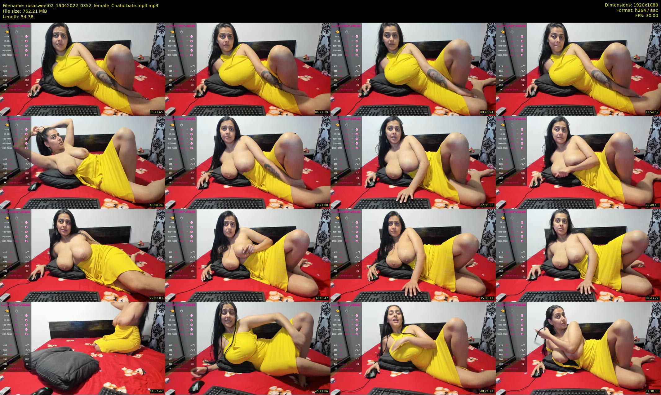 rosasweet02 — 55 minute Chaturbate female cam show recording, 1080p, Apr 19, 2022