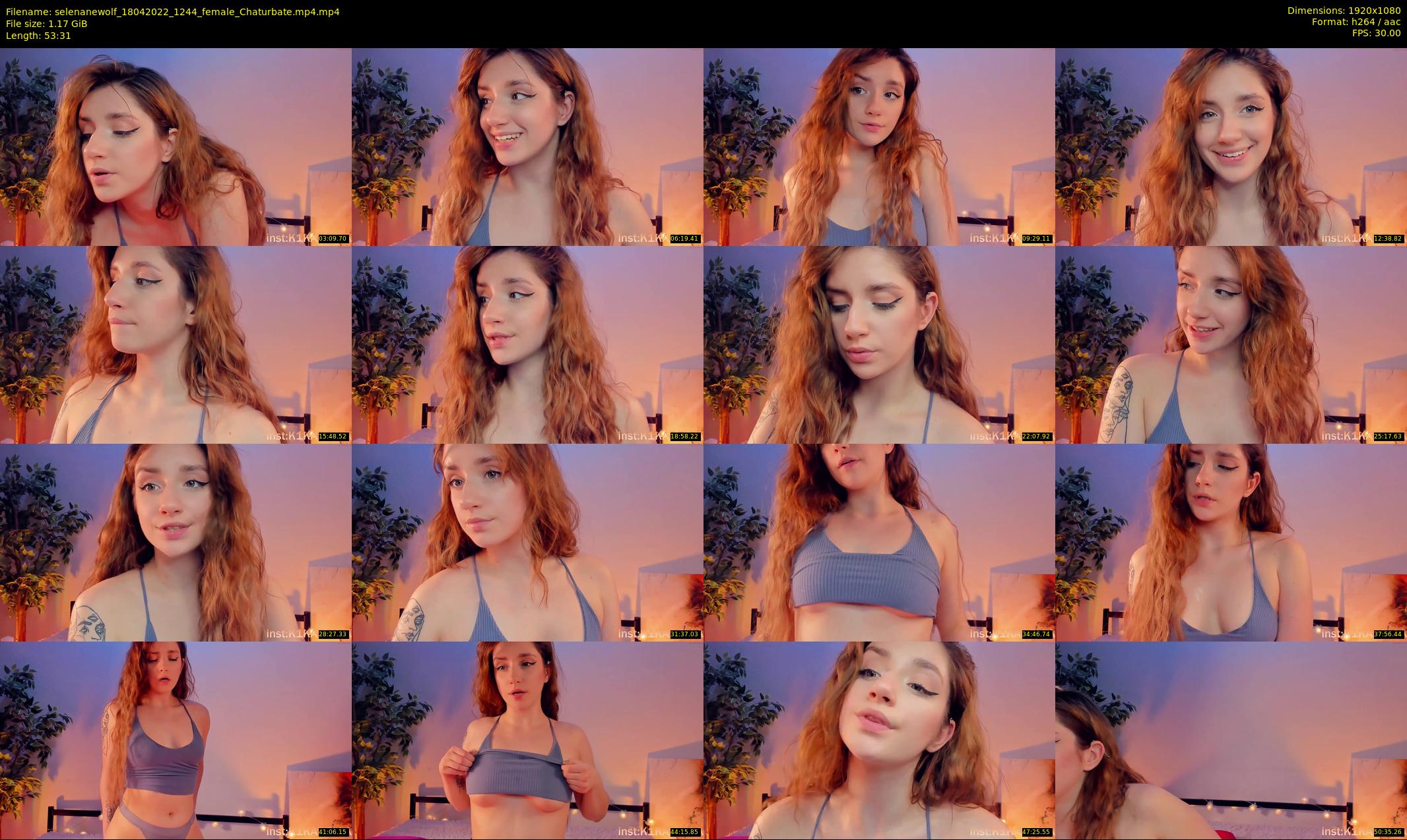 selenanewolf — 54 minute Chaturbate couple cam show recording, 1080p, Apr 18, 2022