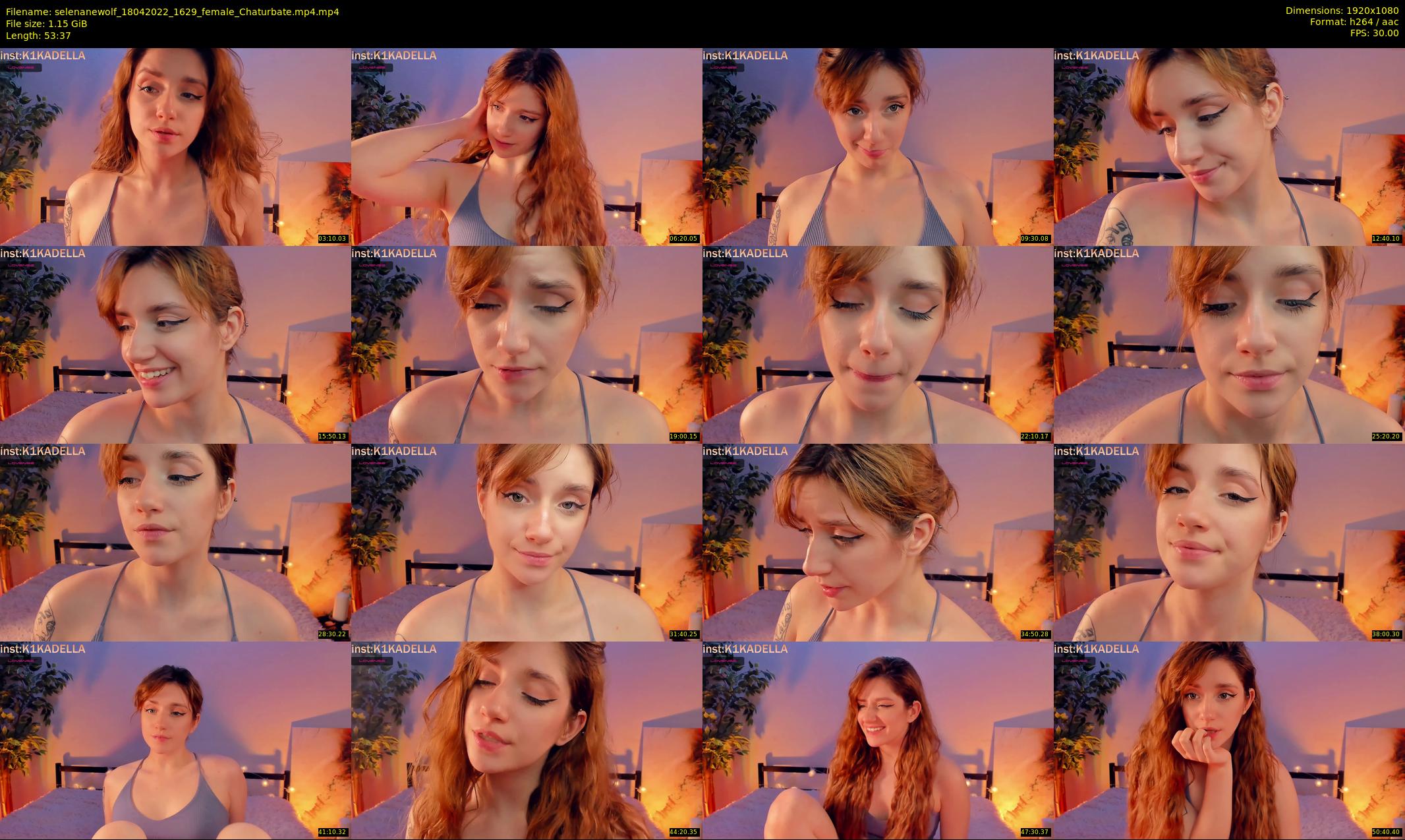selenanewolf — 54 minute Chaturbate couple cam show recording, 1080p, Apr 18, 2022