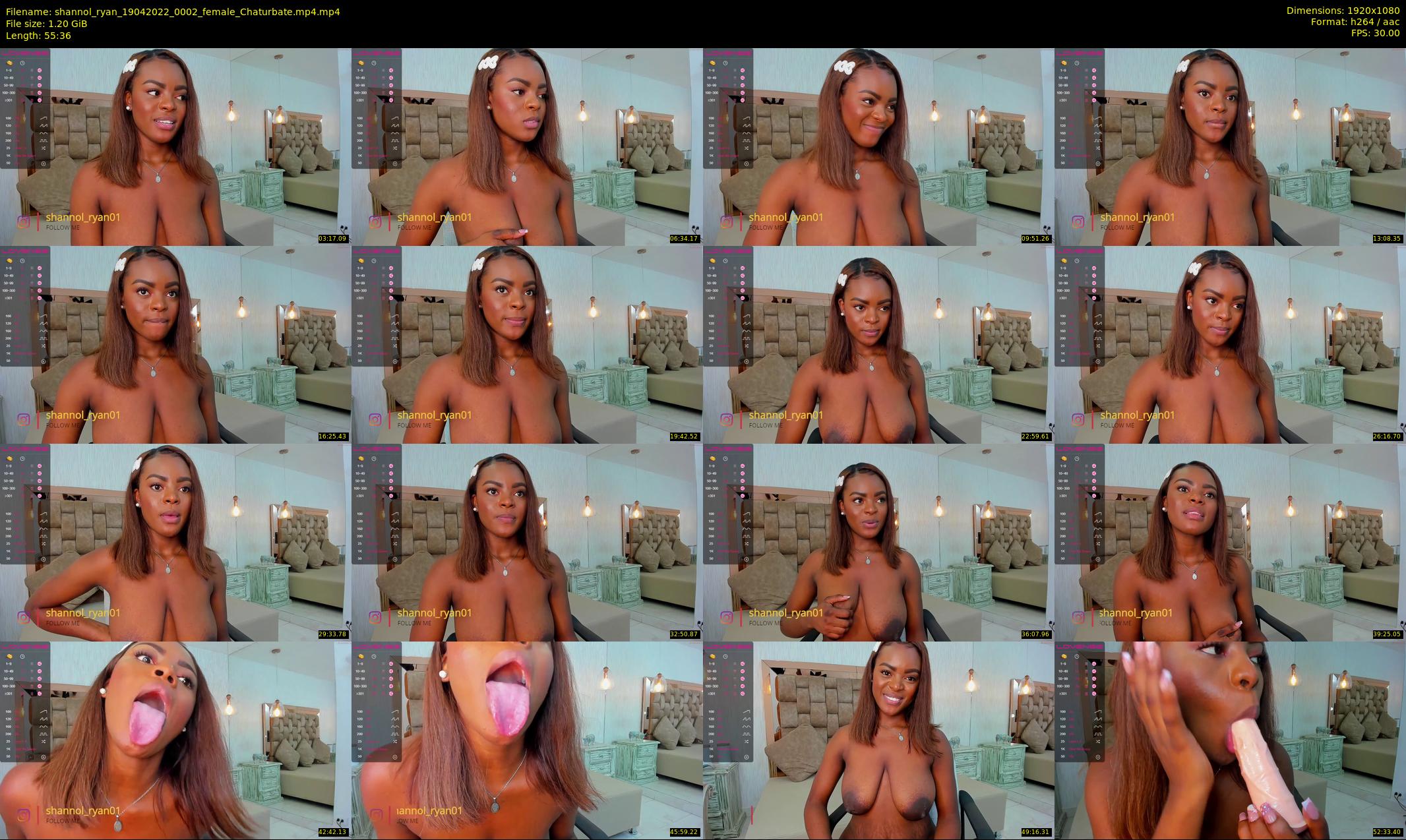 shannol_ryan — 56 minute Chaturbate female cam show recording, 1080p, Apr 19, 2022