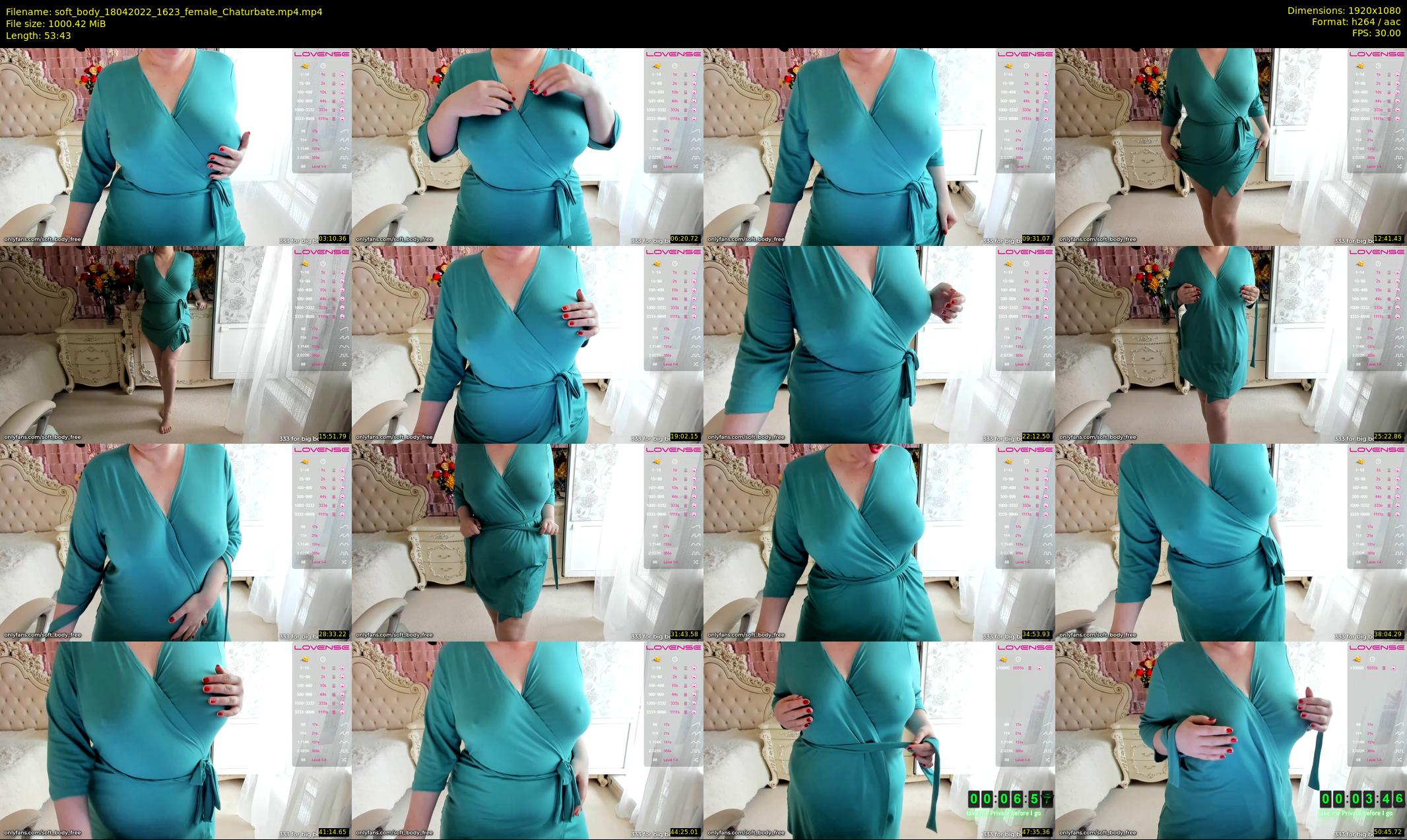 soft_body — 54 minute Chaturbate female cam show recording, 1080p, Apr 18, 2022
