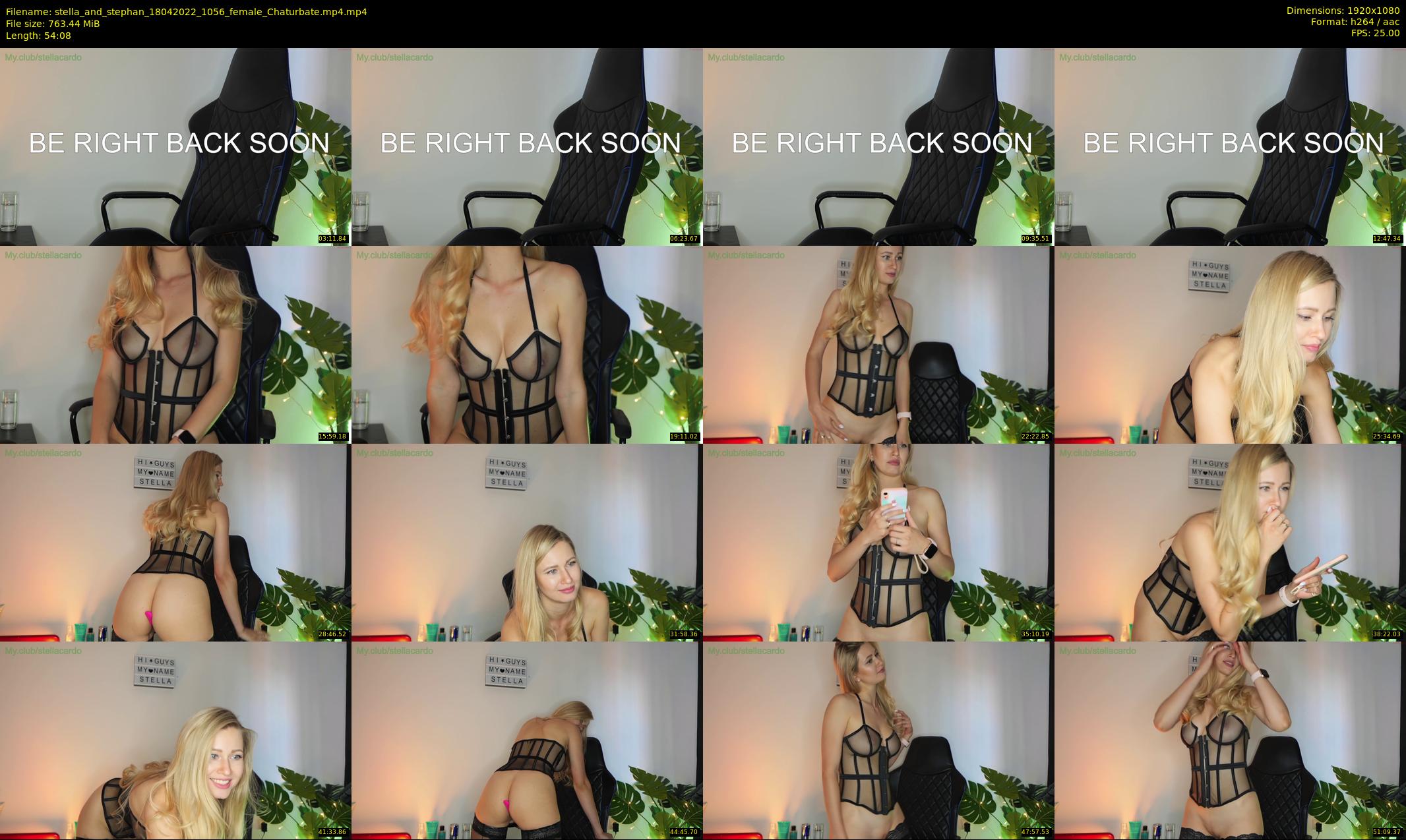 stella_and_stephan — 55 minute Chaturbate couple cam show recording, 1080p, Apr 18, 2022