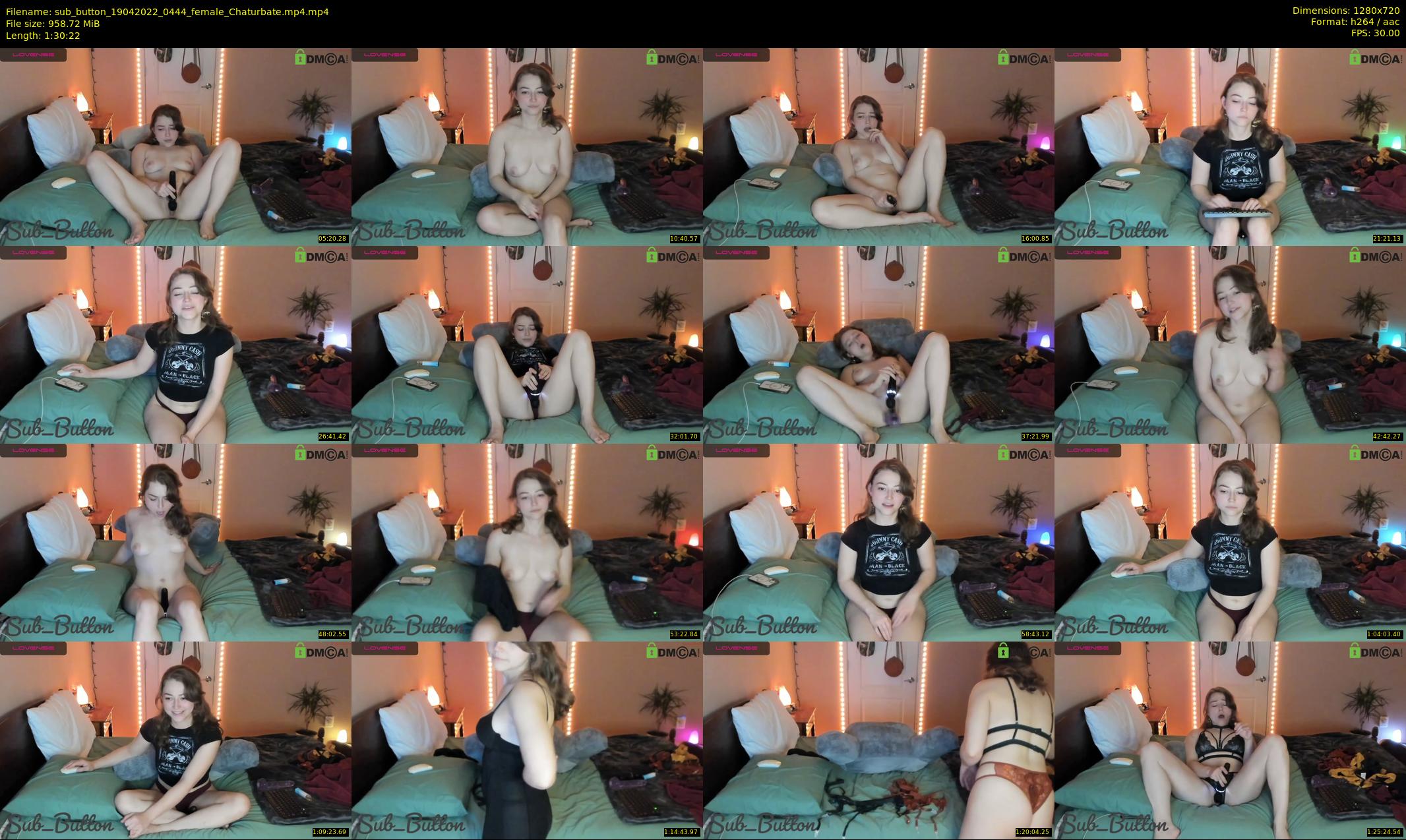 sub_button — 91 minute Chaturbate female cam show recording, 720p, Apr 19, 2022