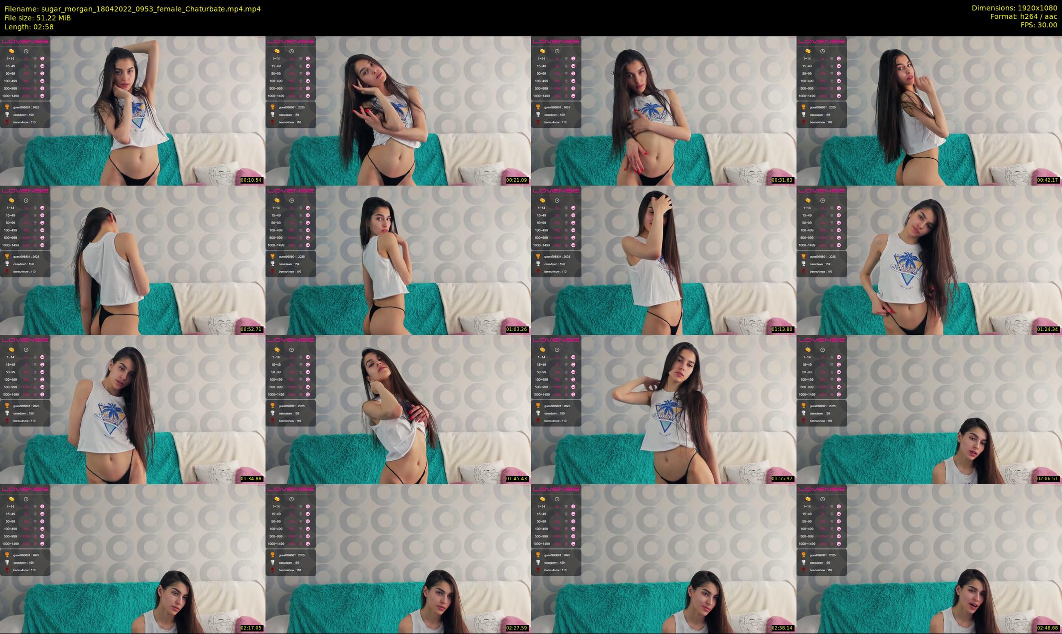 sugar_morgan — 3 minute Chaturbate female cam show recording, 1080p, Apr 18, 2022
