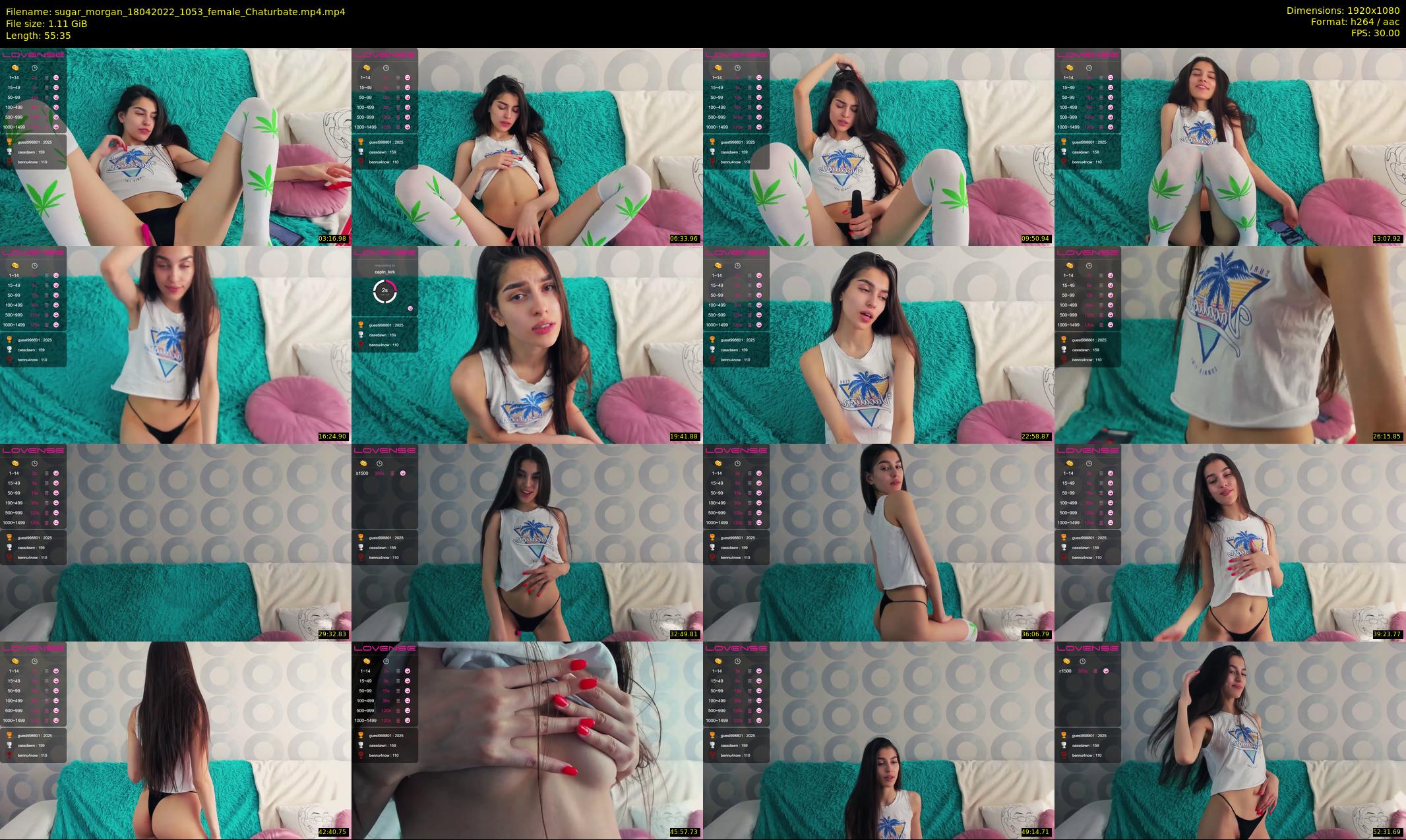 sugar_morgan — 56 minute Chaturbate female cam show recording, 1080p, Apr 18, 2022