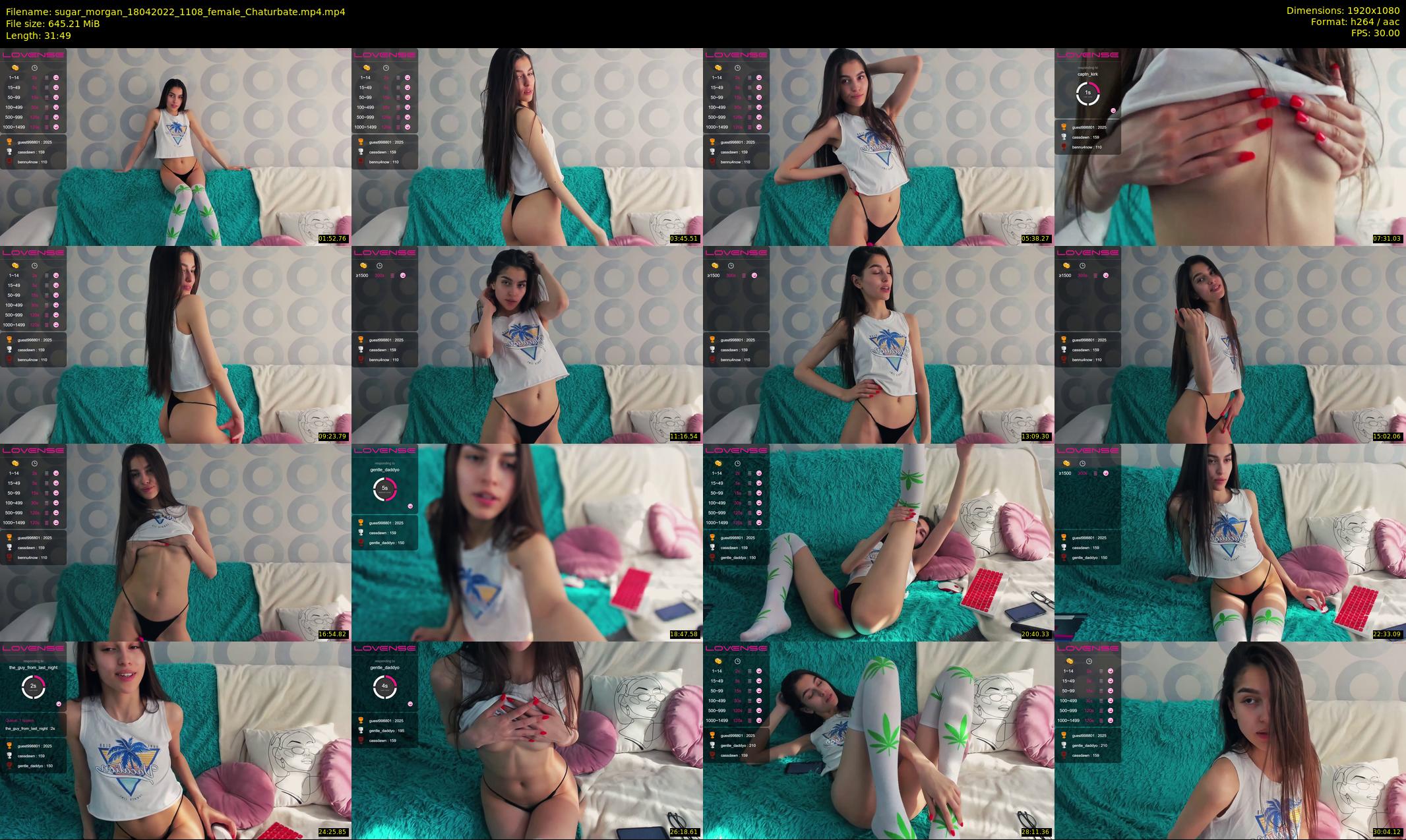 sugar_morgan — 32 minute Chaturbate female cam show recording, 1080p, Apr 18, 2022