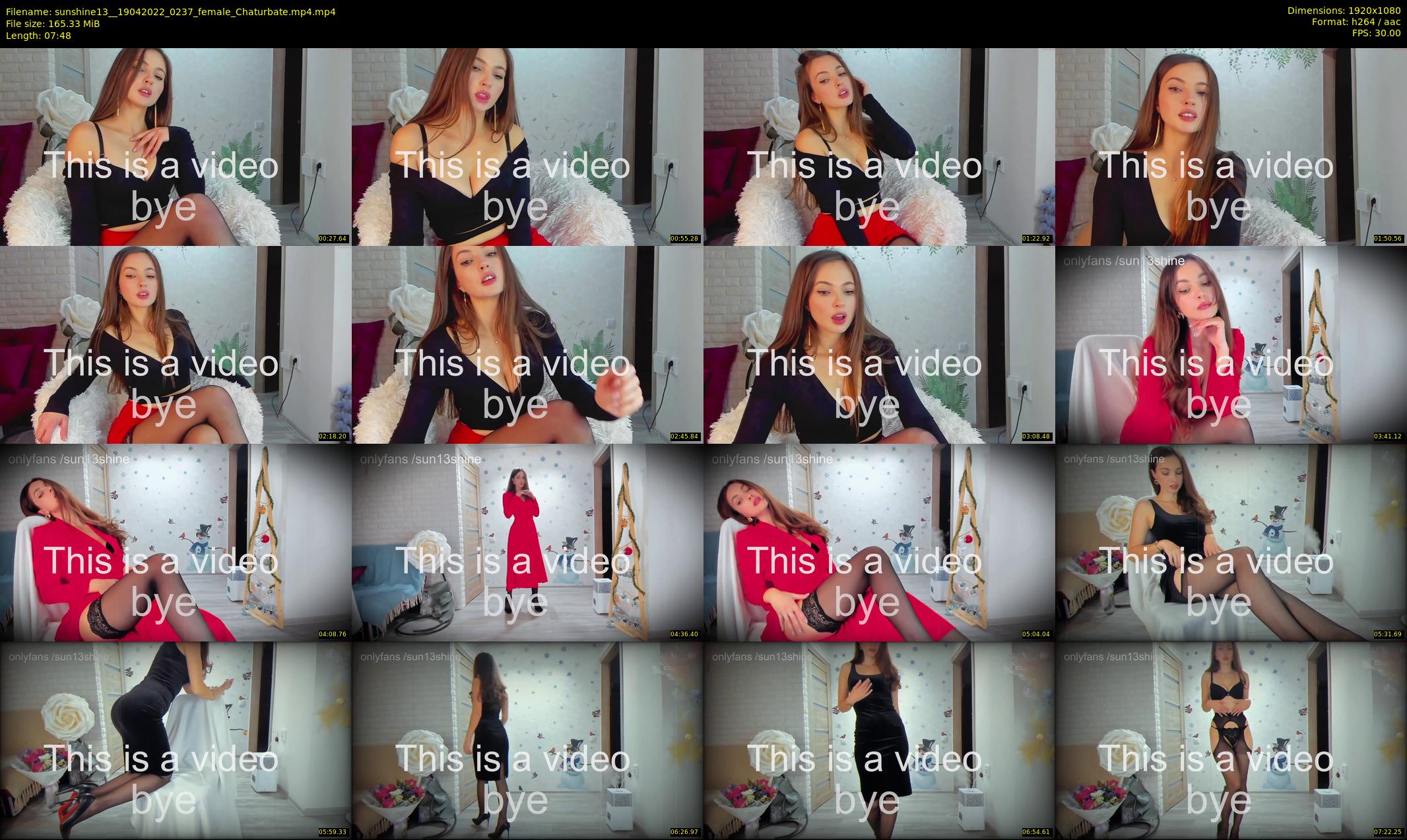 sunshine13_ — 8 minute Chaturbate female cam show recording, 1080p, Apr 19, 2022