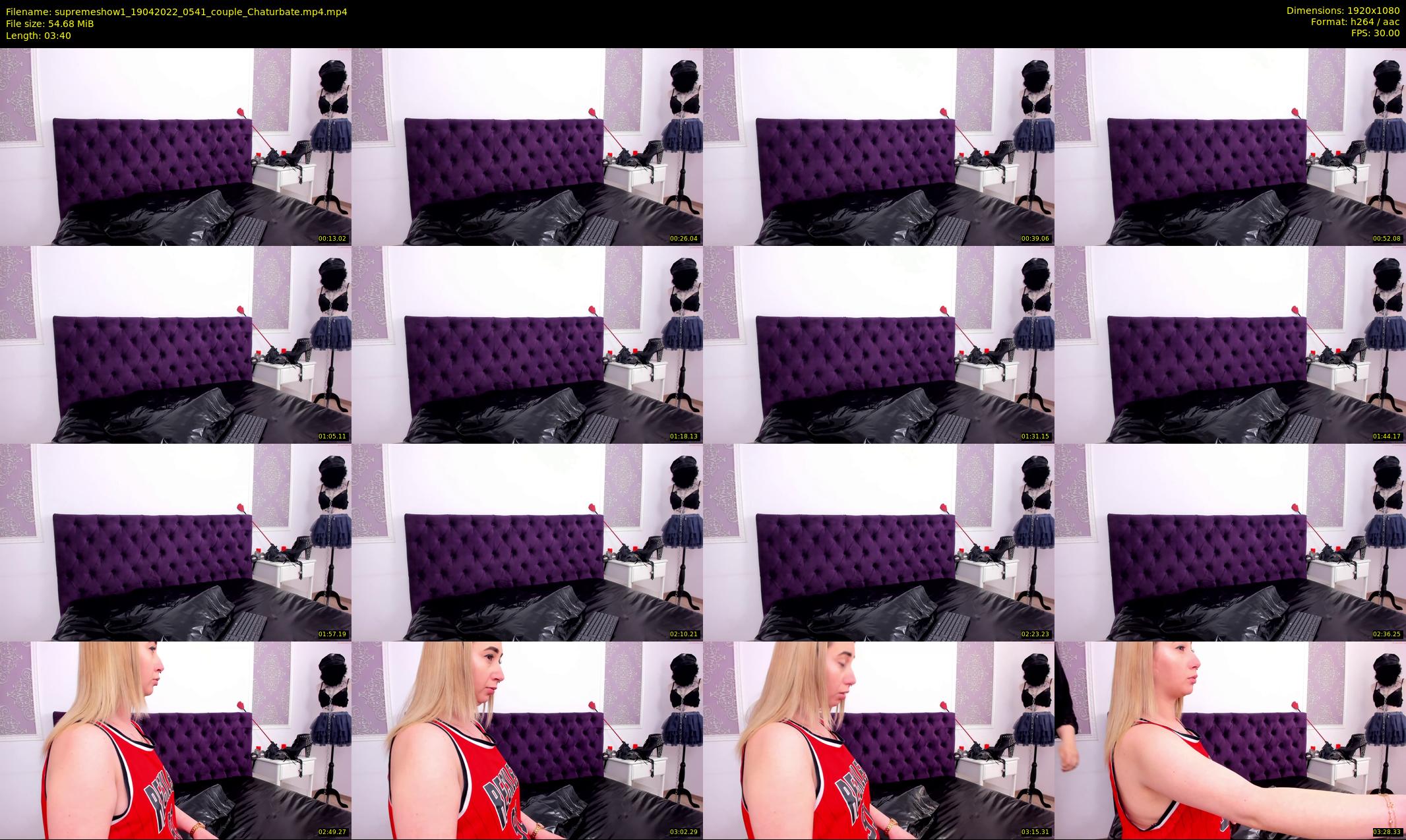 supremeshow1 — 4 minute Chaturbate couple cam show recording, 1080p, Apr 19, 2022