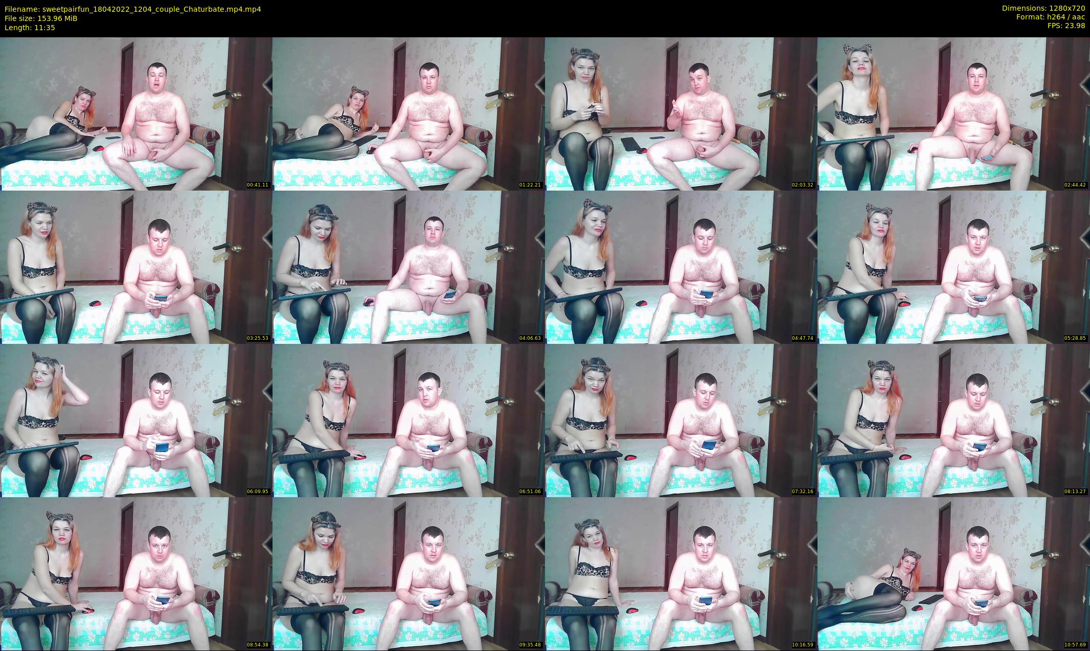 sweetpairfun — 12 minute Chaturbate couple cam show recording, 720p, Apr 18, 2022