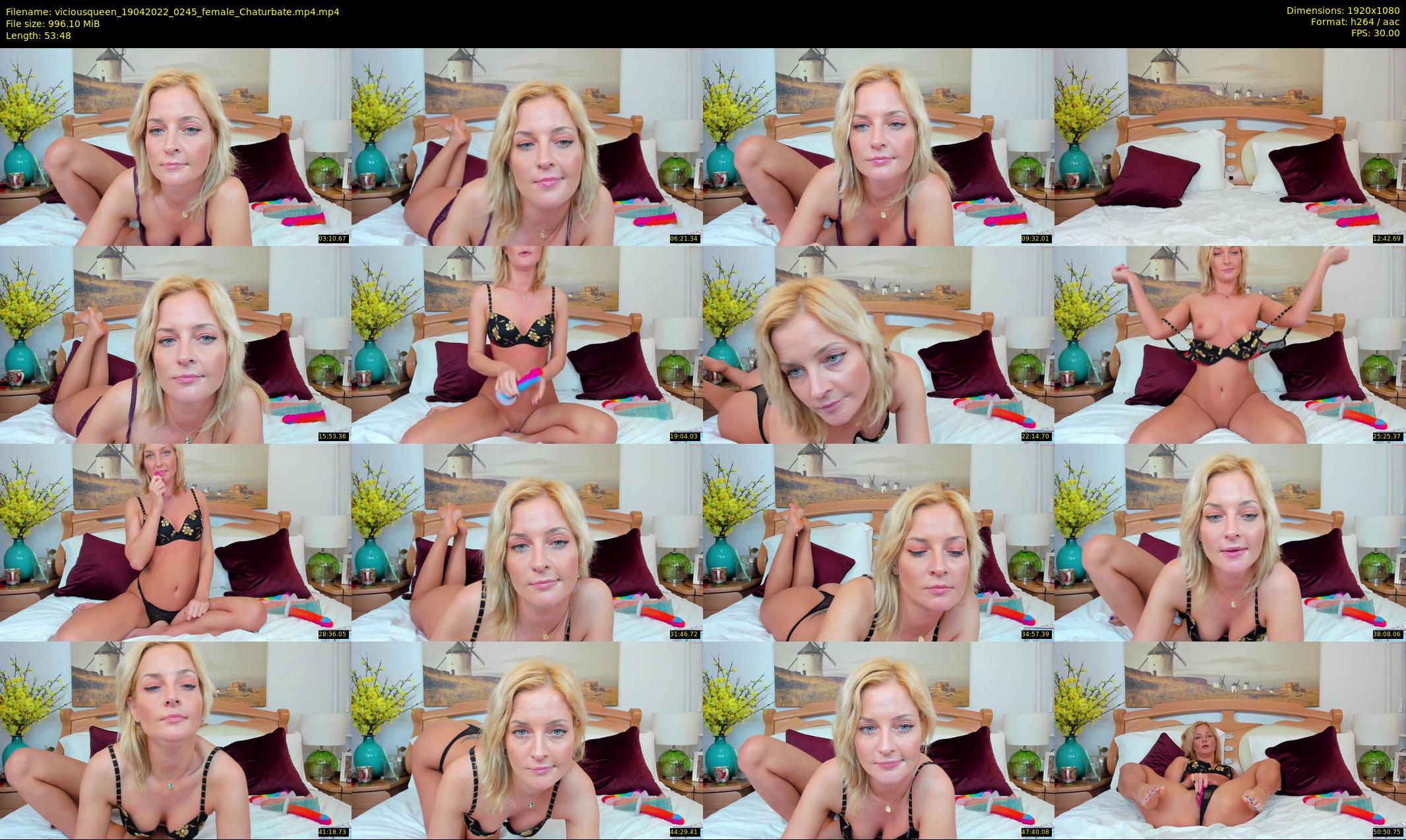 viciousqueen — 54 minute Chaturbate female cam show recording, 1080p, Apr 19, 2022