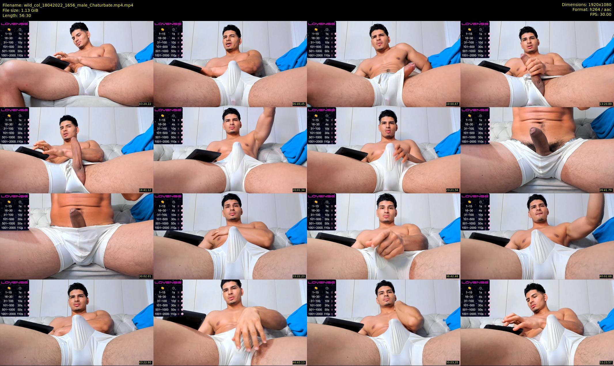 wild_col — 57 minute Chaturbate male cam show recording, 1080p, Apr 18, 2022