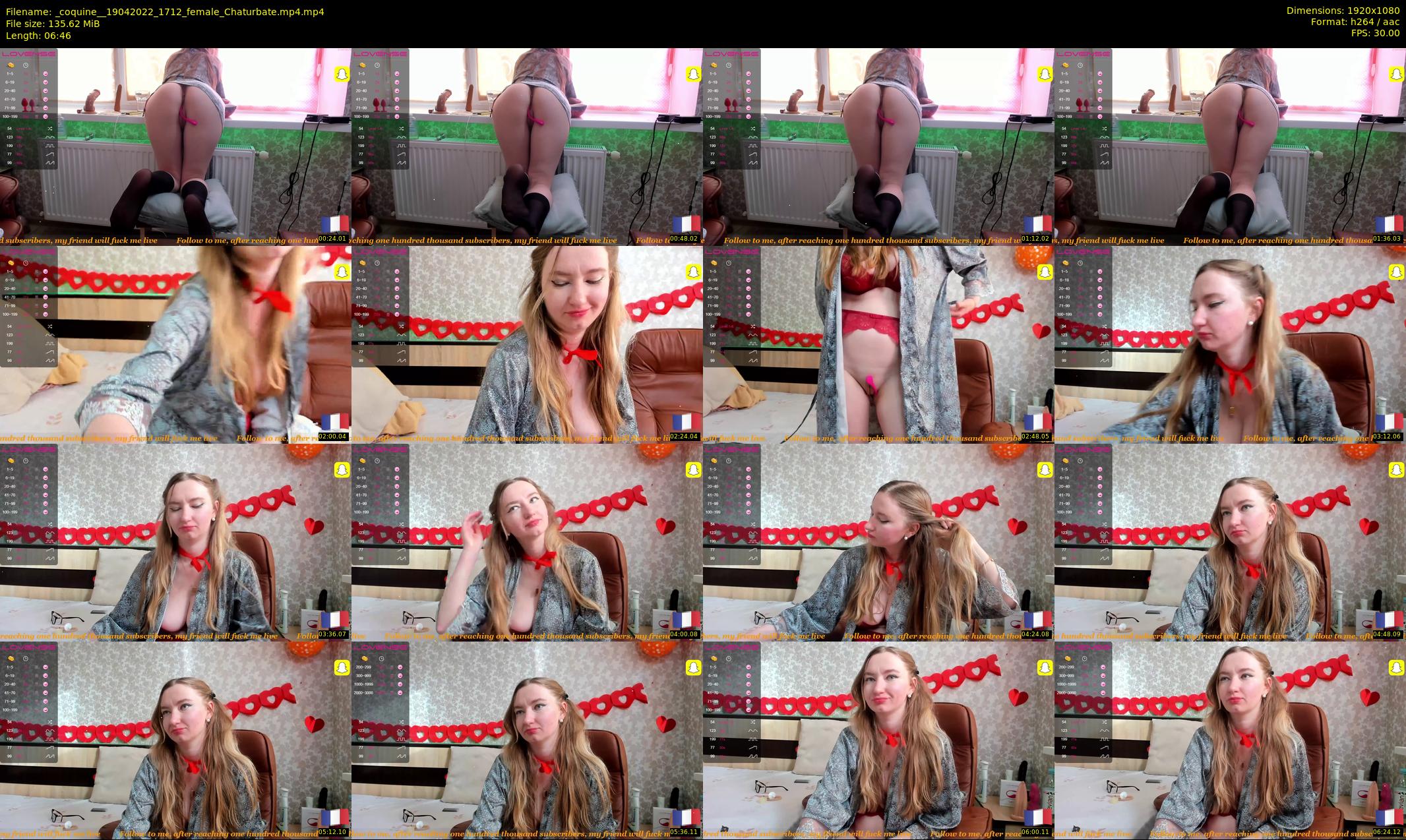 _coquine_ — 7 minute Chaturbate female cam show recording, 1080p, Apr 19, 2022