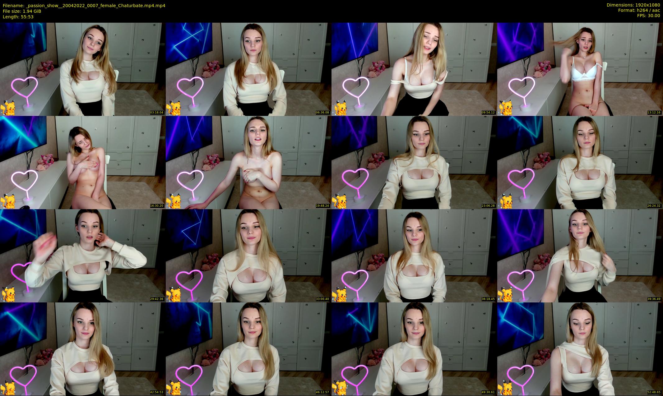 _passion_show_ — 56 minute Chaturbate couple cam show recording, 1080p, Apr 20, 2022