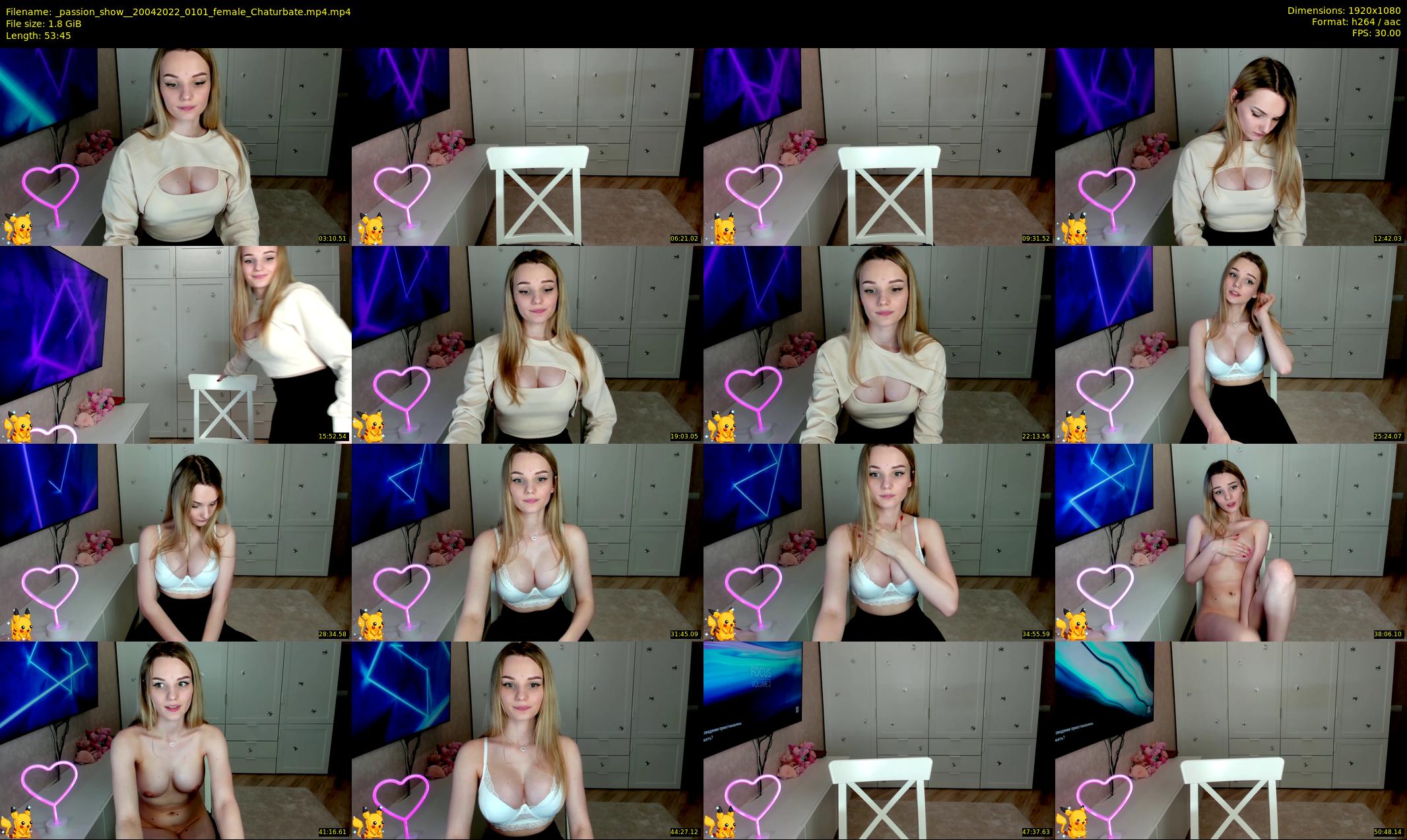 _passion_show_ — 54 minute Chaturbate couple cam show recording, 1080p, Apr 20, 2022