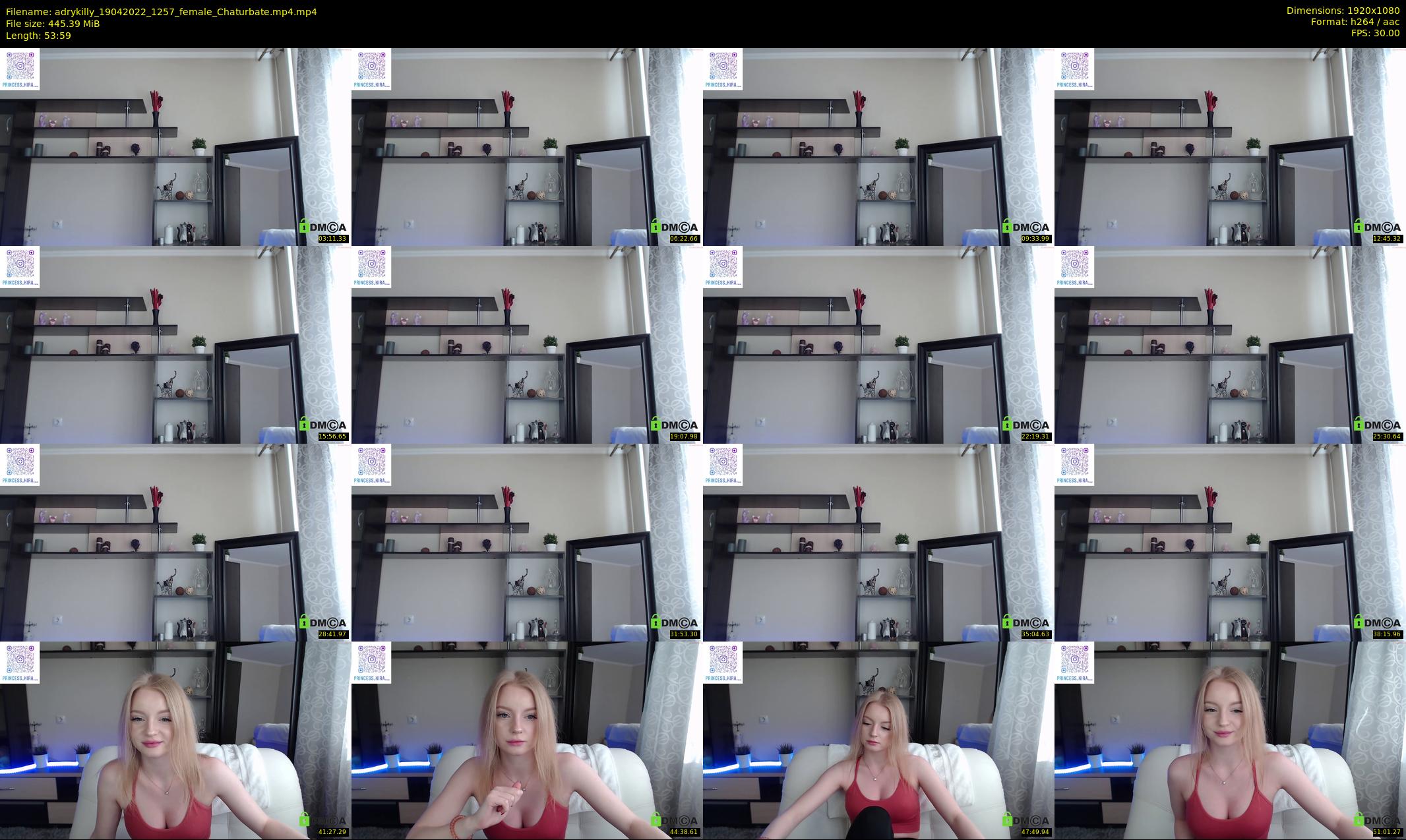 adrykilly — 54 minute Chaturbate female cam show recording, 1080p, Apr 19, 2022
