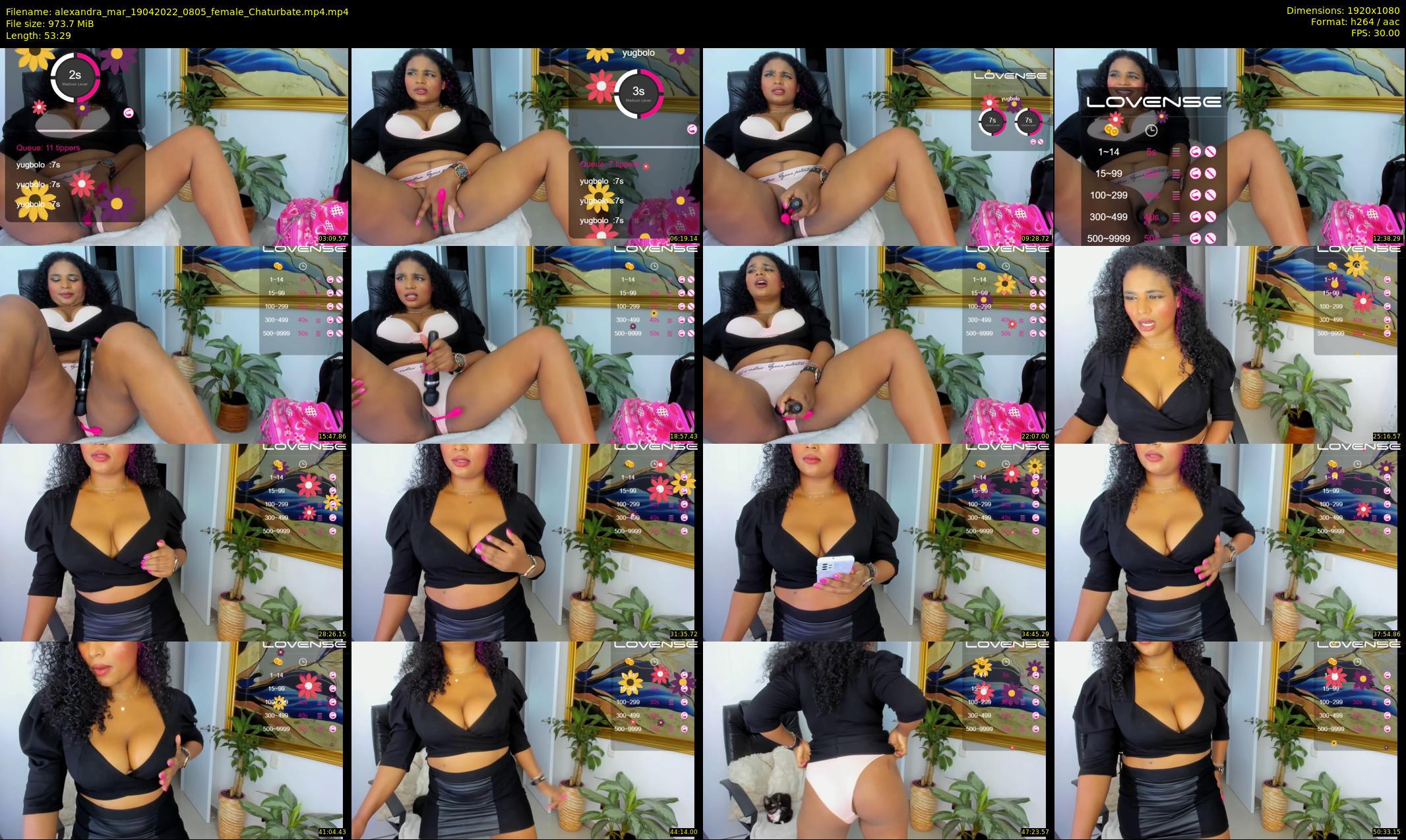 alexandra_mar — 54 minute Chaturbate female cam show recording, 1080p, Apr 19, 2022