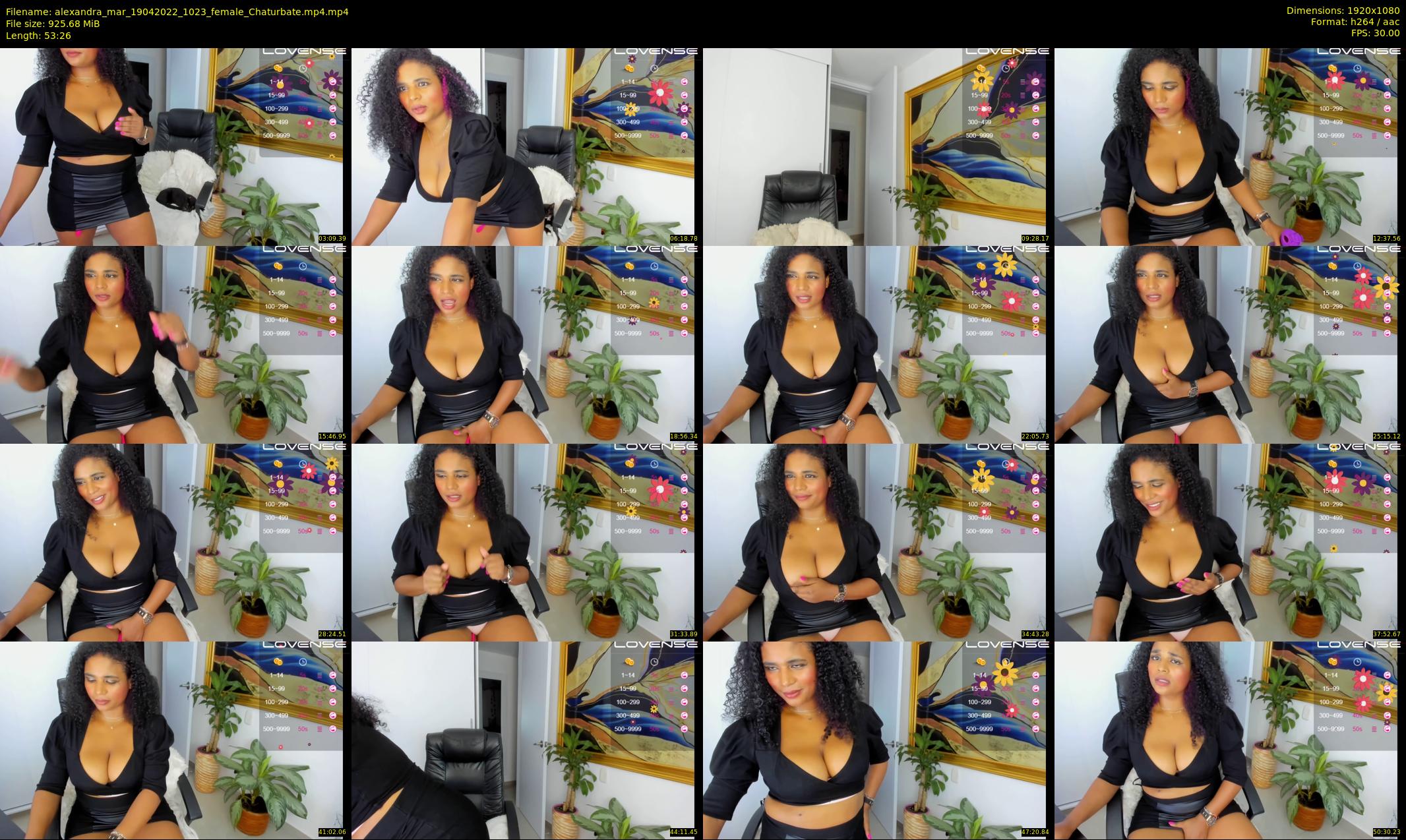 alexandra_mar — 54 minute Chaturbate female cam show recording, 1080p, Apr 19, 2022