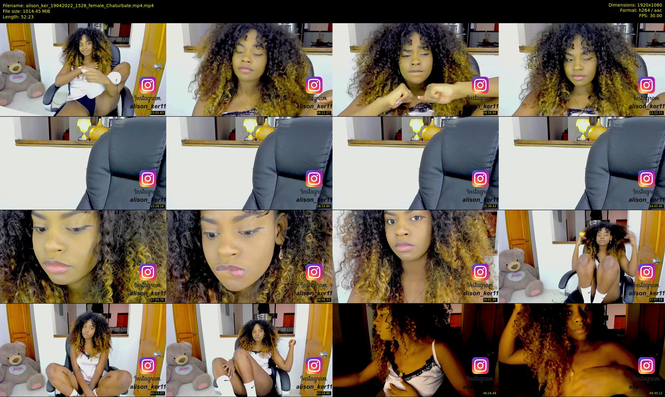 alison_ker — 53 minute Chaturbate female cam show recording, 1080p, Apr 19, 2022