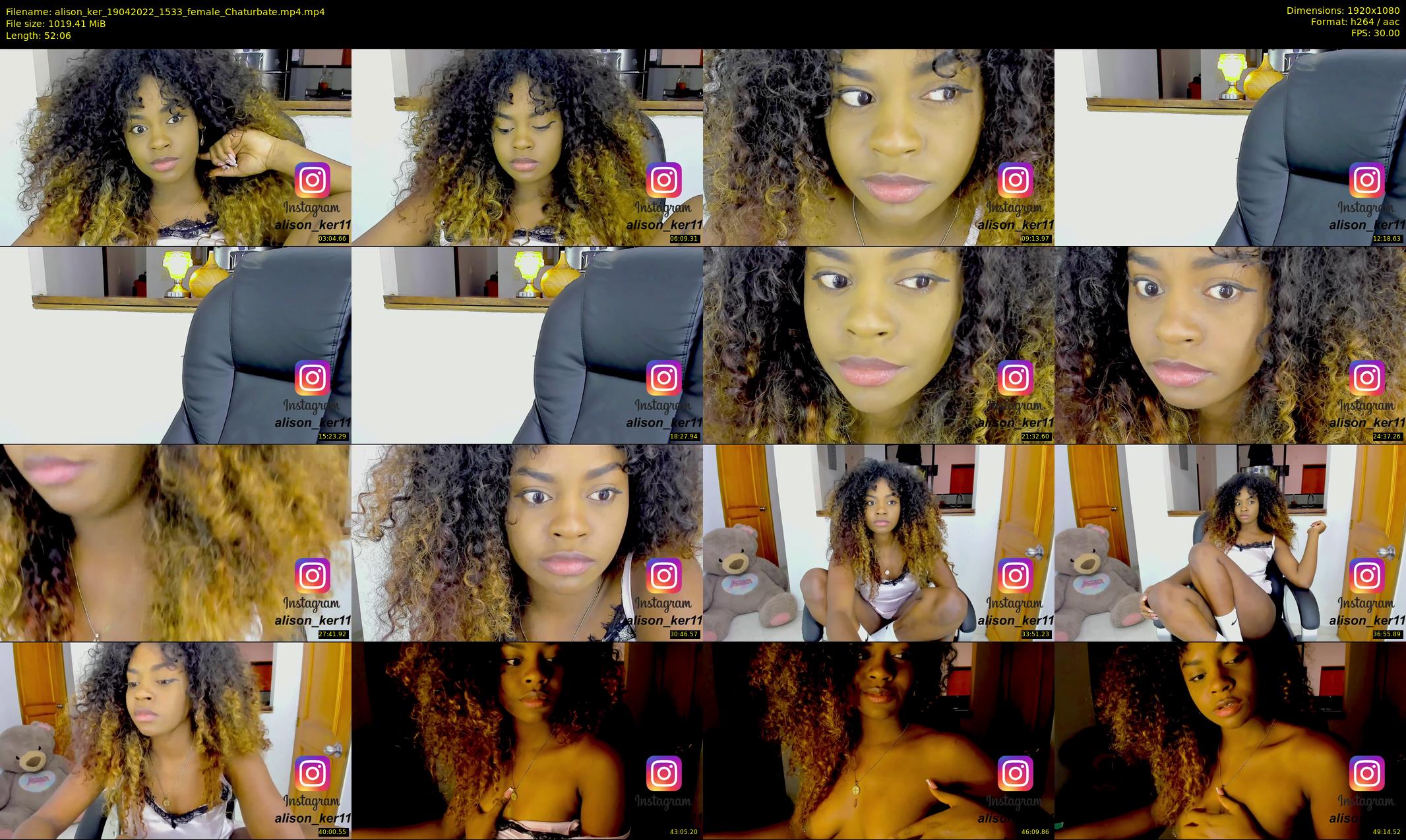 alison_ker — 53 minute Chaturbate female cam show recording, 1080p, Apr 19, 2022