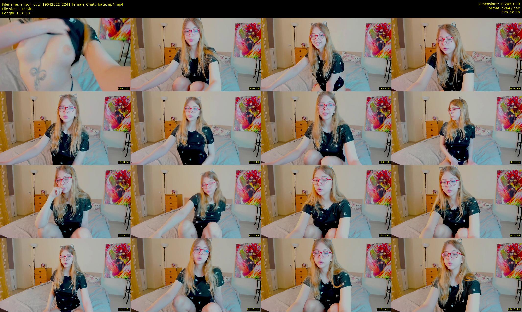 allison_cuty — 77 minute Chaturbate female cam show recording, 1080p, Apr 19, 2022