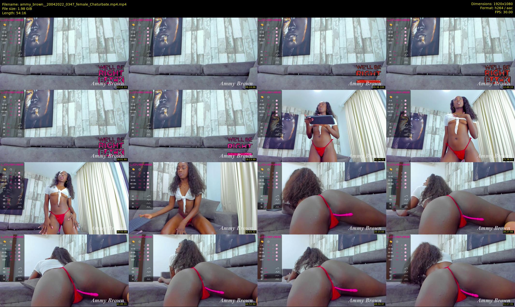 ammy_brown_ — 55 minute Chaturbate female cam show recording, 1080p, Apr 20, 2022