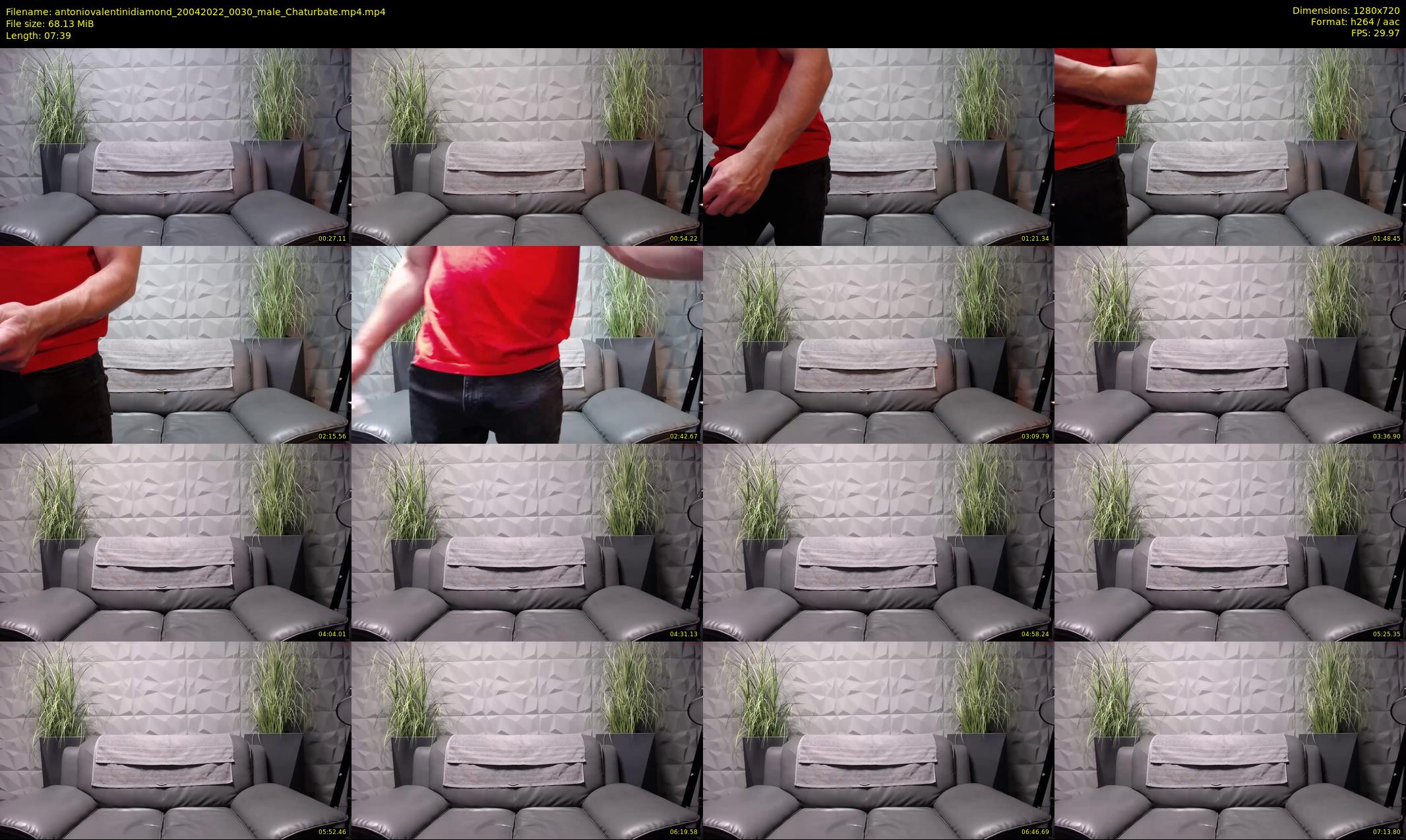 antoniovalentinidiamond — 8 minute Chaturbate male cam show recording, 720p, Apr 20, 2022