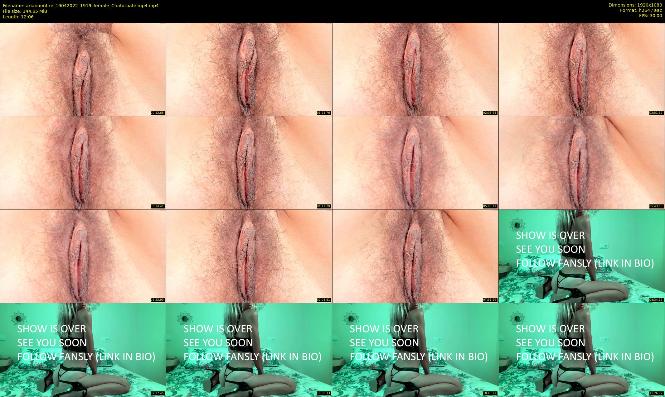 arianaonfire — 13 minute Chaturbate couple cam show recording, 1080p, Apr 19, 2022