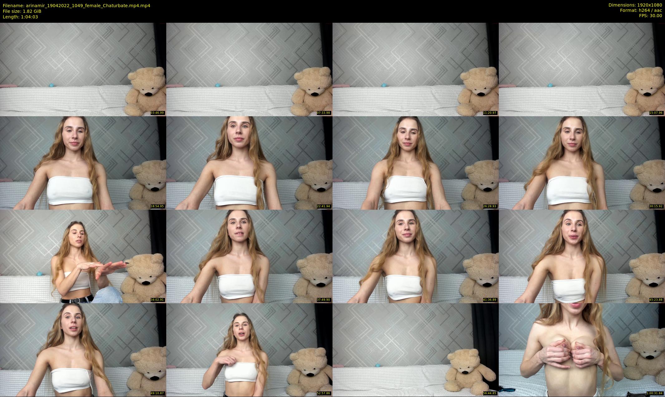arinamir — 65 minute Chaturbate female cam show recording, 1080p, Apr 19, 2022