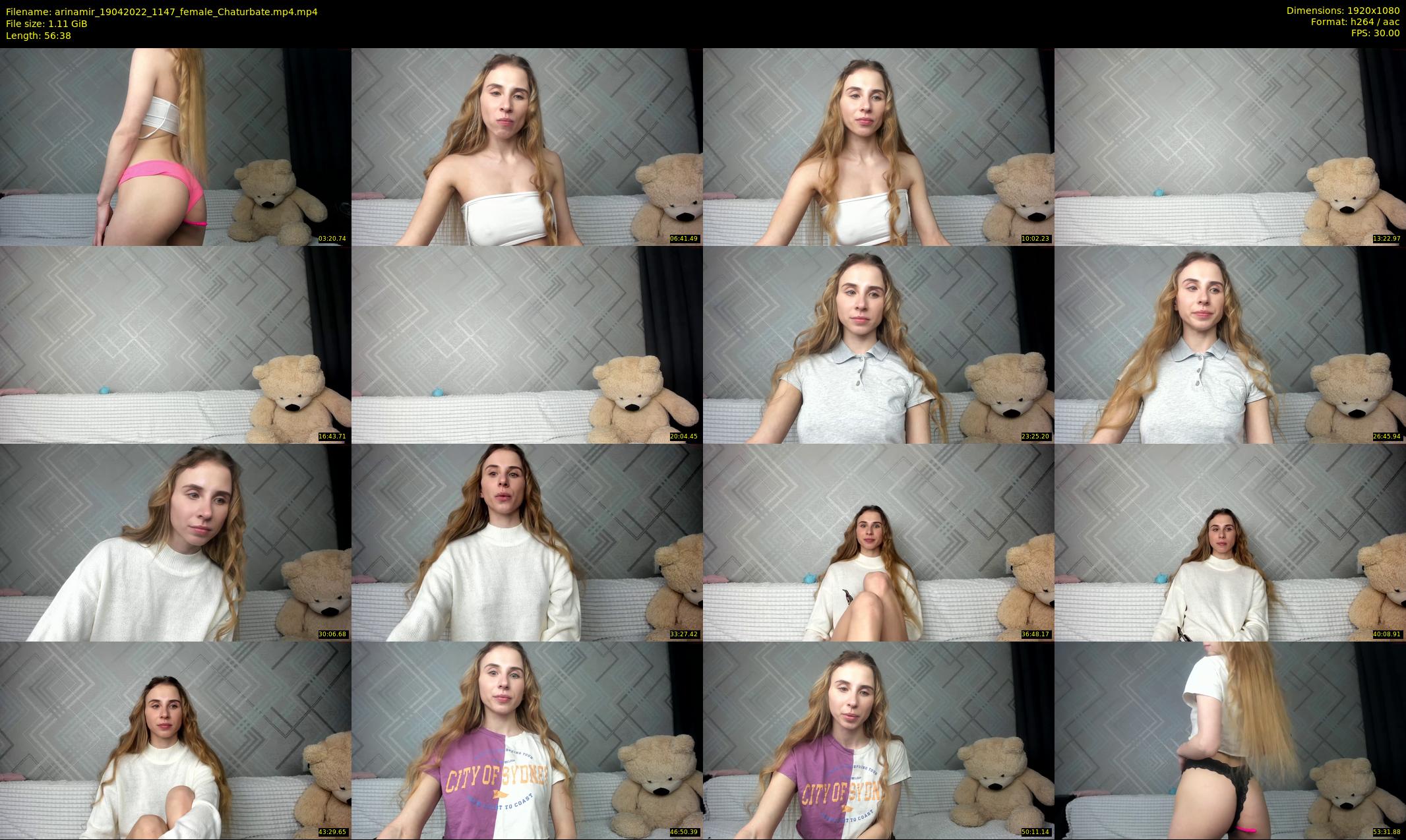 arinamir — 57 minute Chaturbate female cam show recording, 1080p, Apr 19, 2022