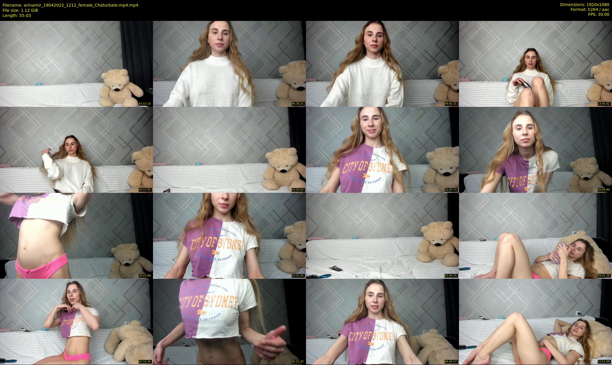 arinamir — 56 minute Chaturbate female cam show recording, 1080p, Apr 19, 2022