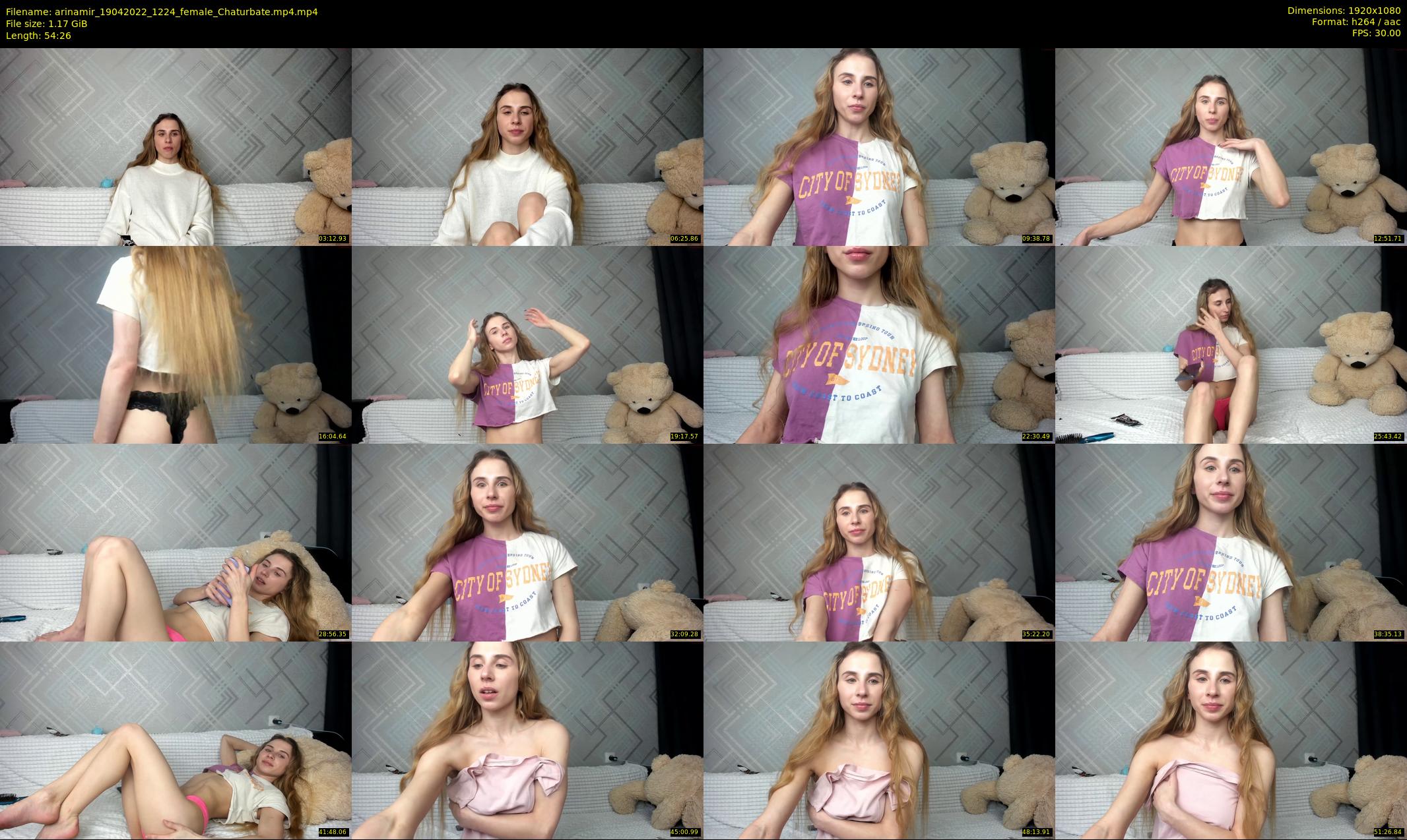 arinamir — 55 minute Chaturbate female cam show recording, 1080p, Apr 19, 2022
