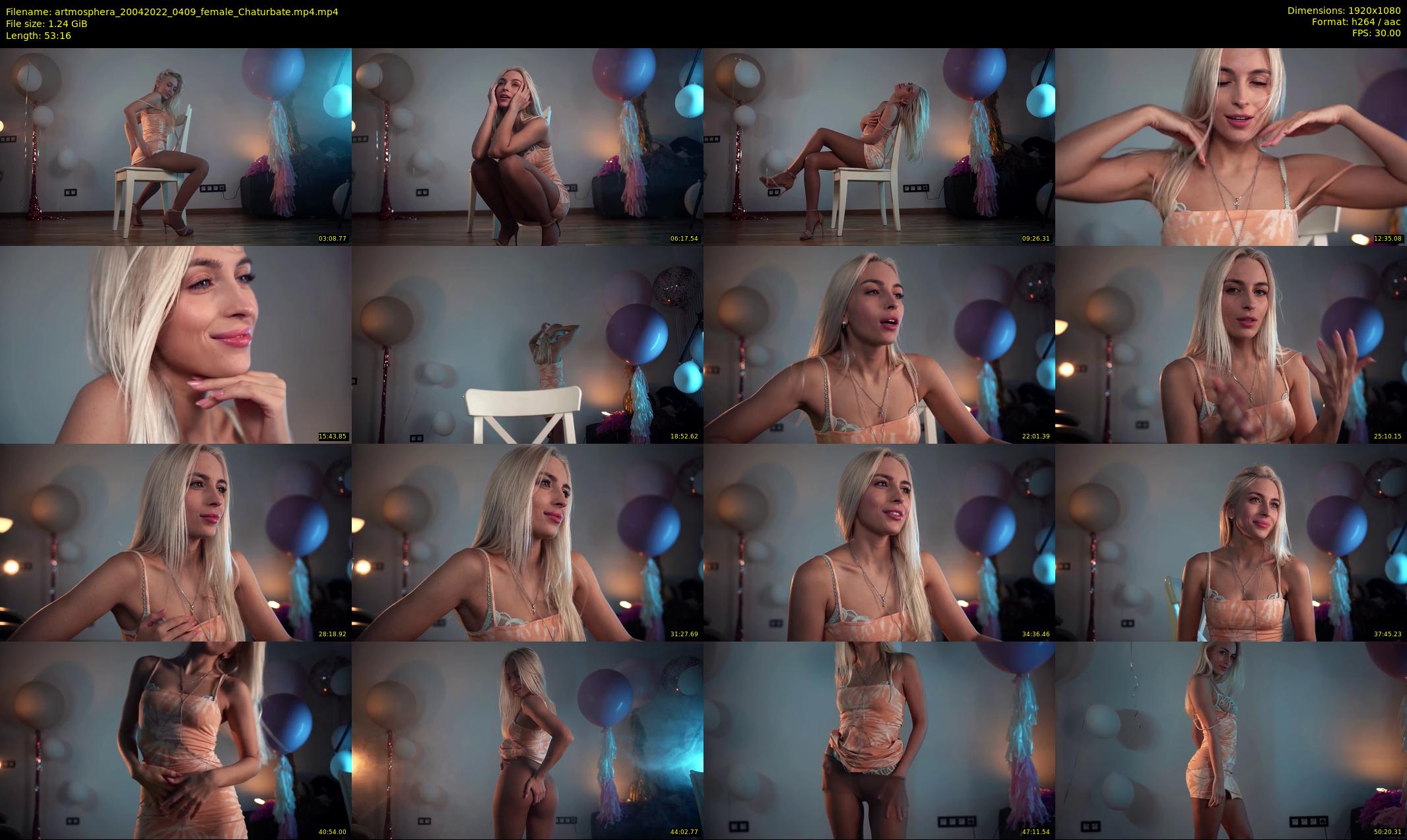 artmosphera — 54 minute Chaturbate female cam show recording, 1080p, Apr 20, 2022