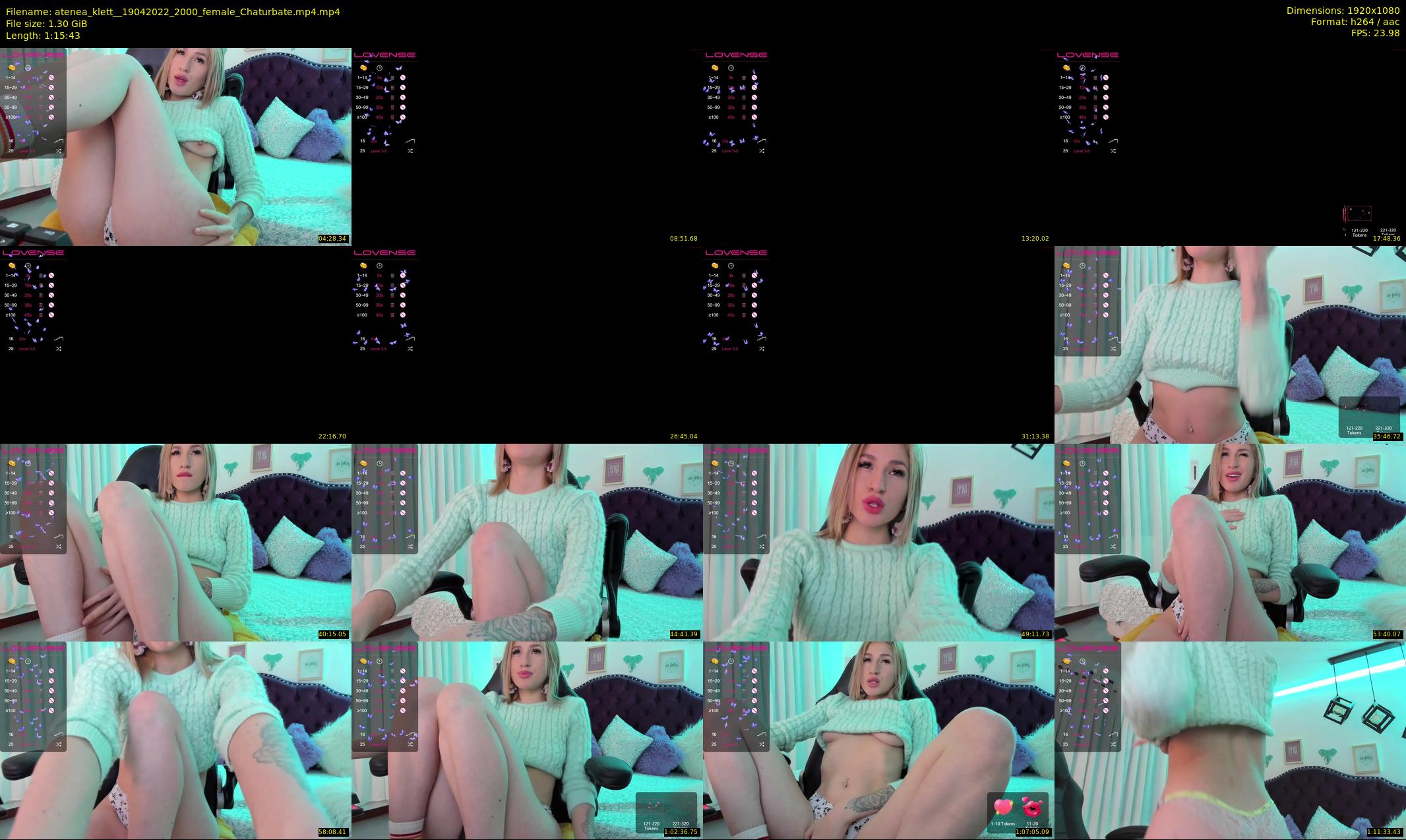 atenea_klett_ — 76 minute Chaturbate female cam show recording, 1080p, Apr 19, 2022