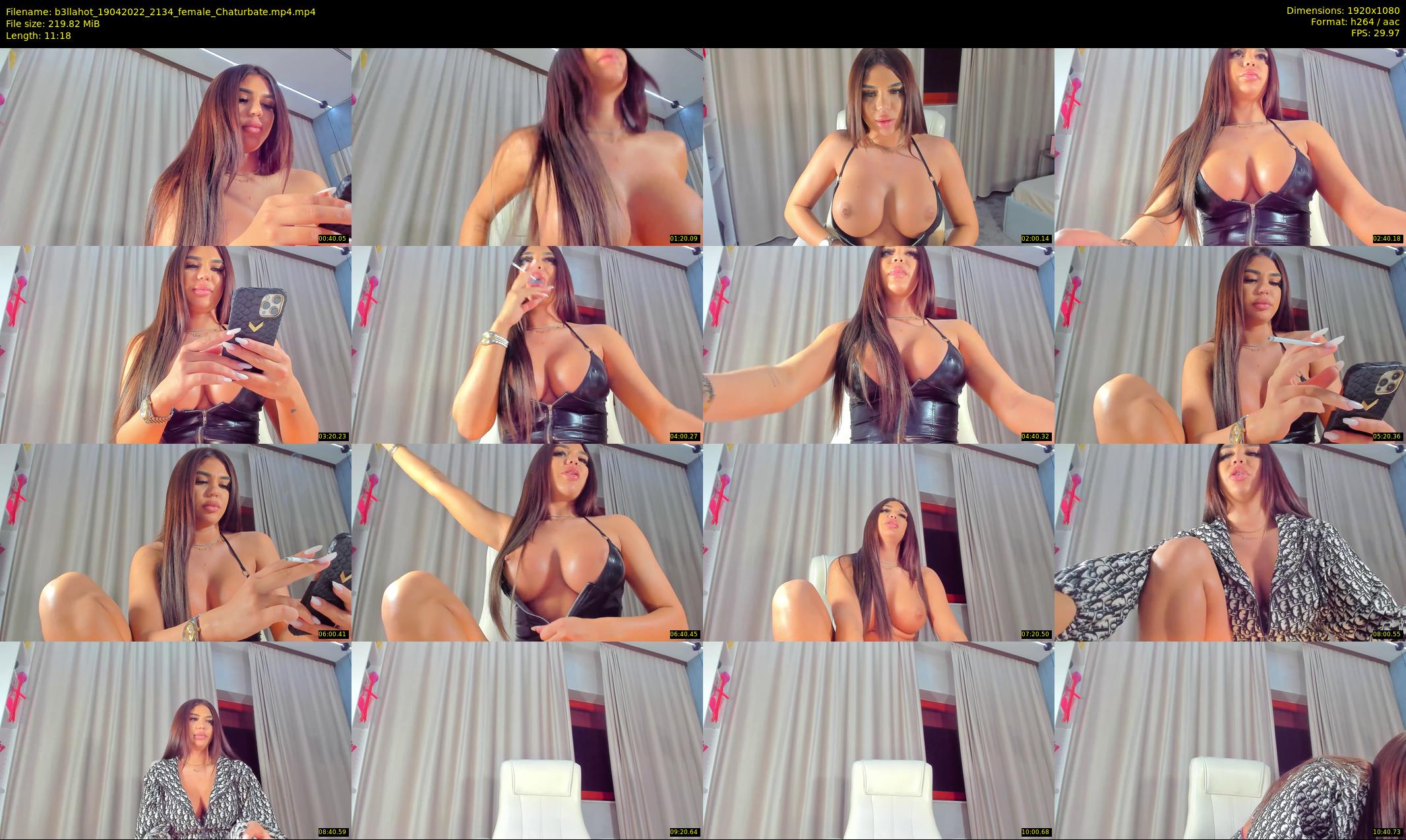 b3llahot — 12 minute Chaturbate female cam show recording, 1080p, Apr 19, 2022